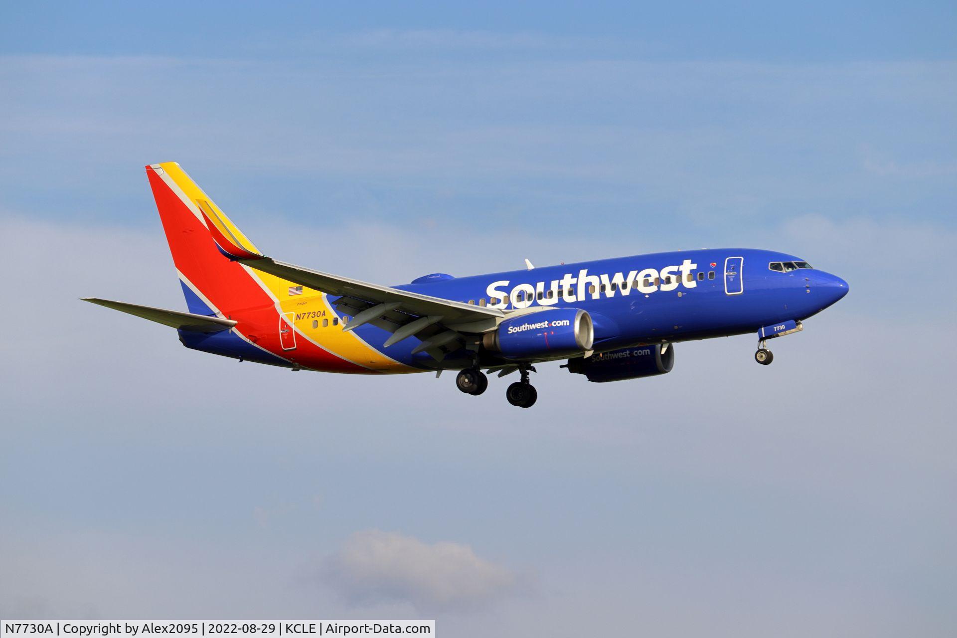 N7730A, 2006 Boeing 737-7BD C/N 33926, Southwest #555 KMDW-KCLE