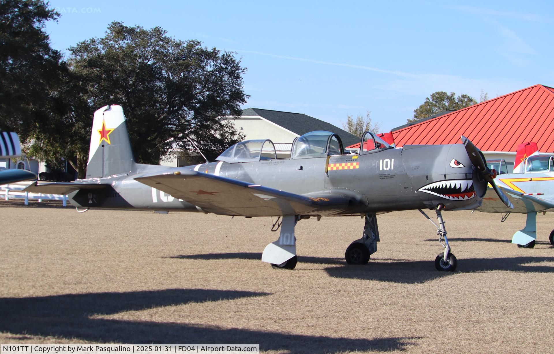 N101TT, 1985 Nanchang CJ-6 C/N 4132016, Nanchang CJ-6