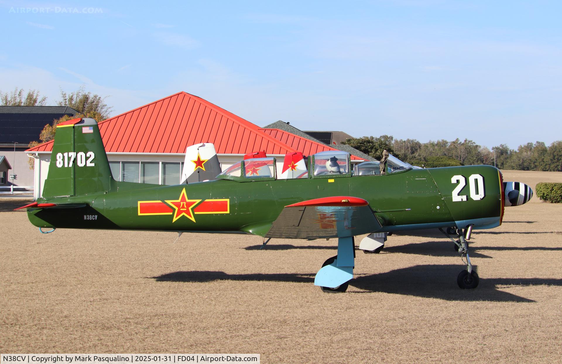 N38CV, Nanchang CJ-6 C/N 2432073, Nanchang CJ-6