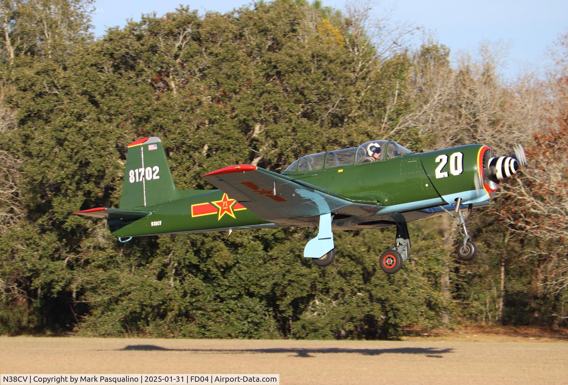 N38CV, Nanchang CJ-6 C/N 2432073, Nanchang CJ-6