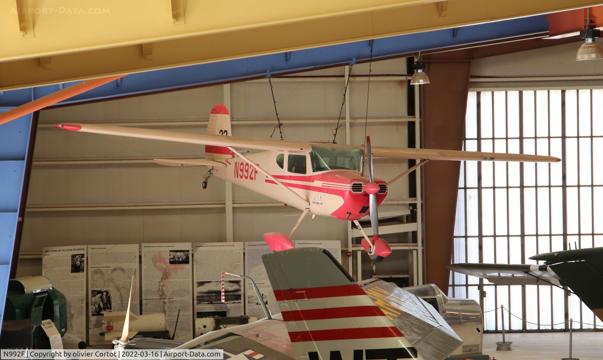 N992F, 1950 Cessna 140A C/N 15599, march 2022