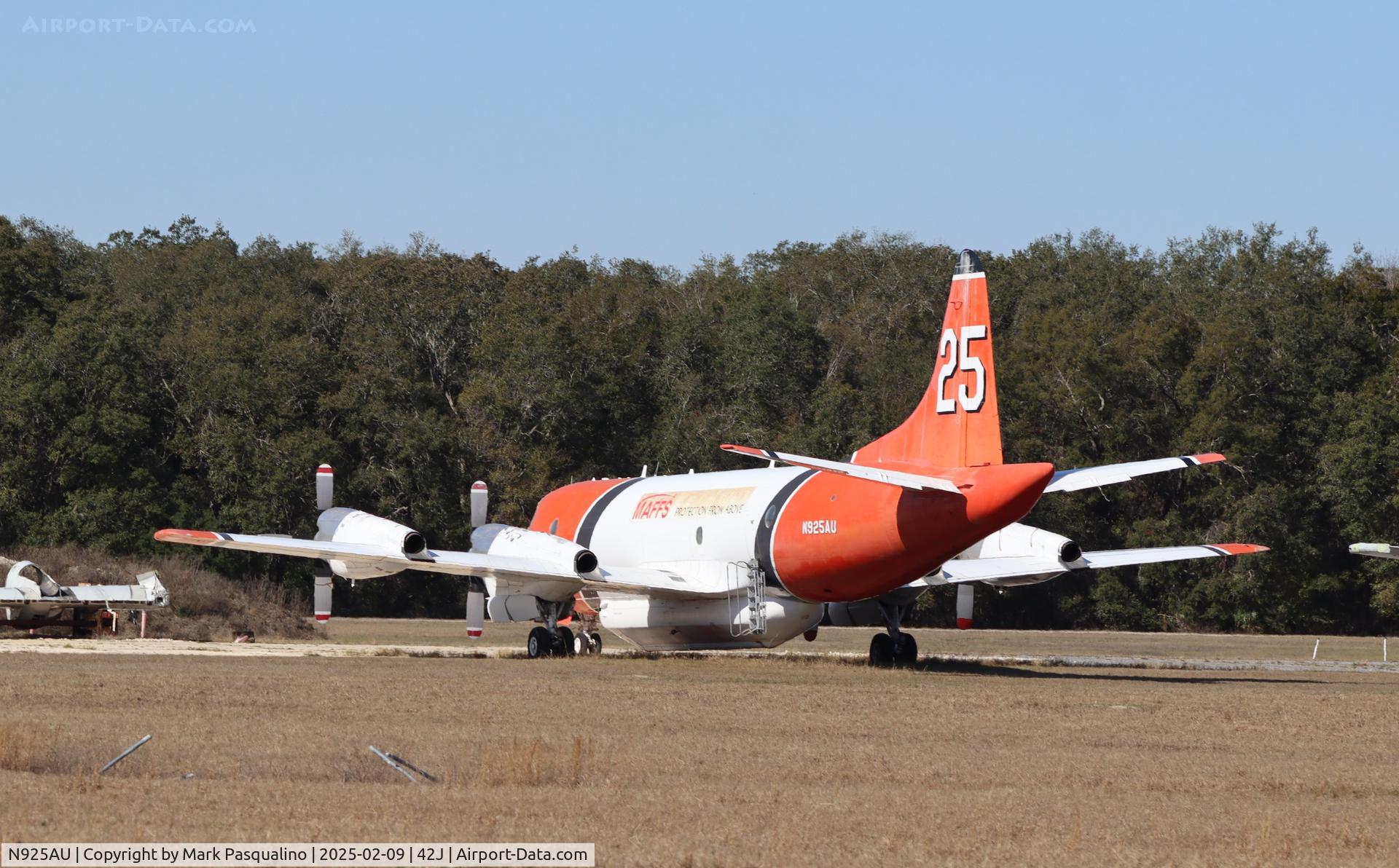 N925AU, 2010 Lockheed P-3A Aerostar C/N 185-5074, Lockheed P-3A