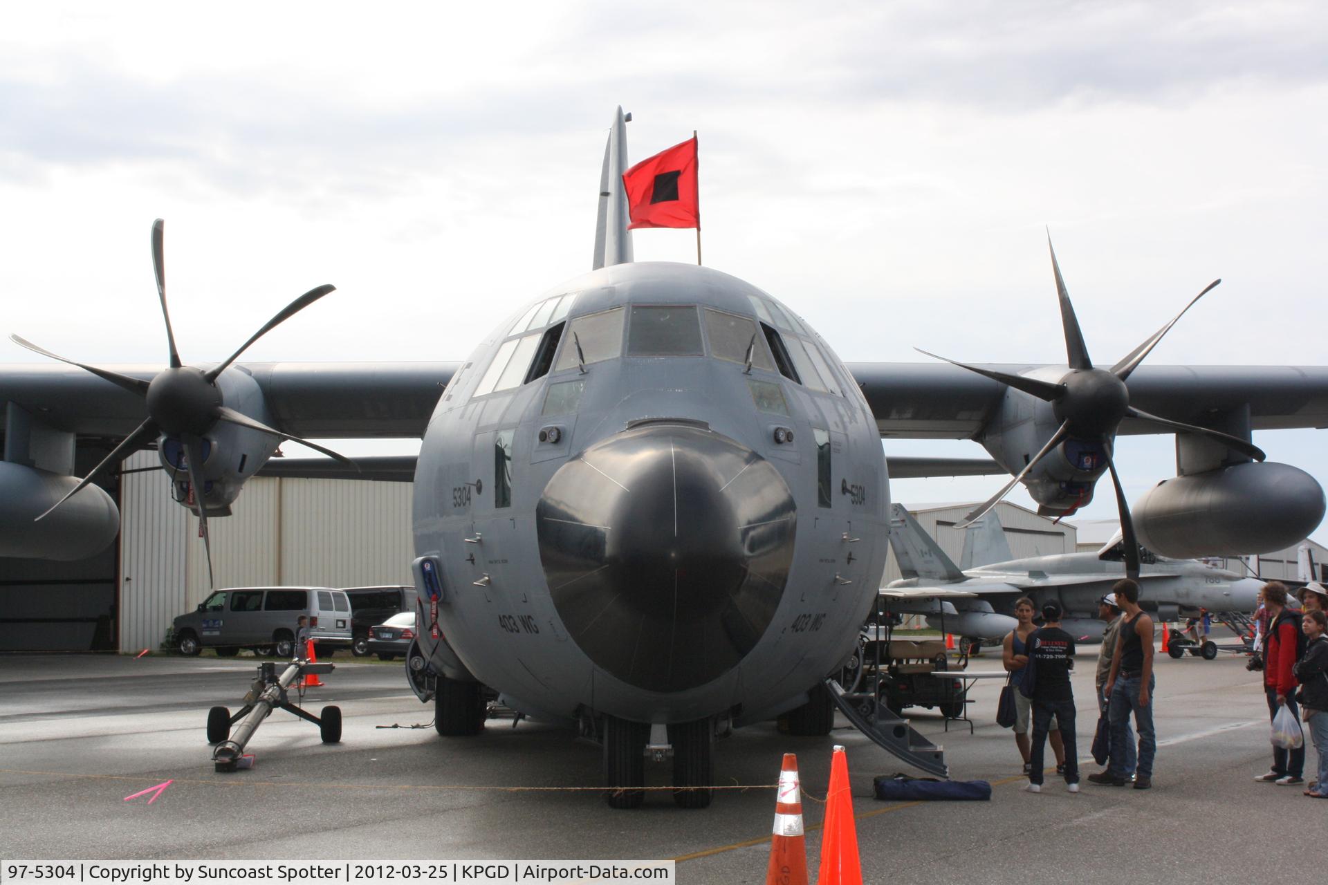 97-5304, 1997 Lockheed Martin WC-130J Hercules C/N 382-5474, US Air Force WC-130 