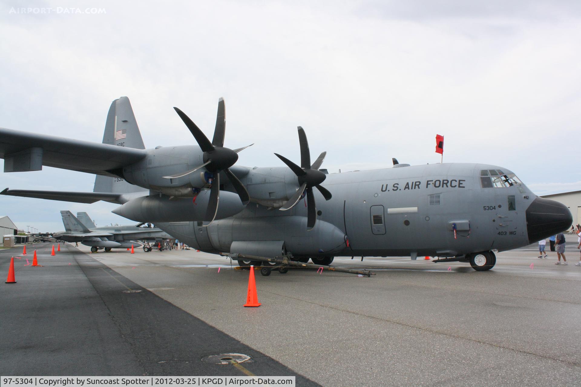 97-5304, 1997 Lockheed Martin WC-130J Hercules C/N 382-5474, US Air Force WC-130 