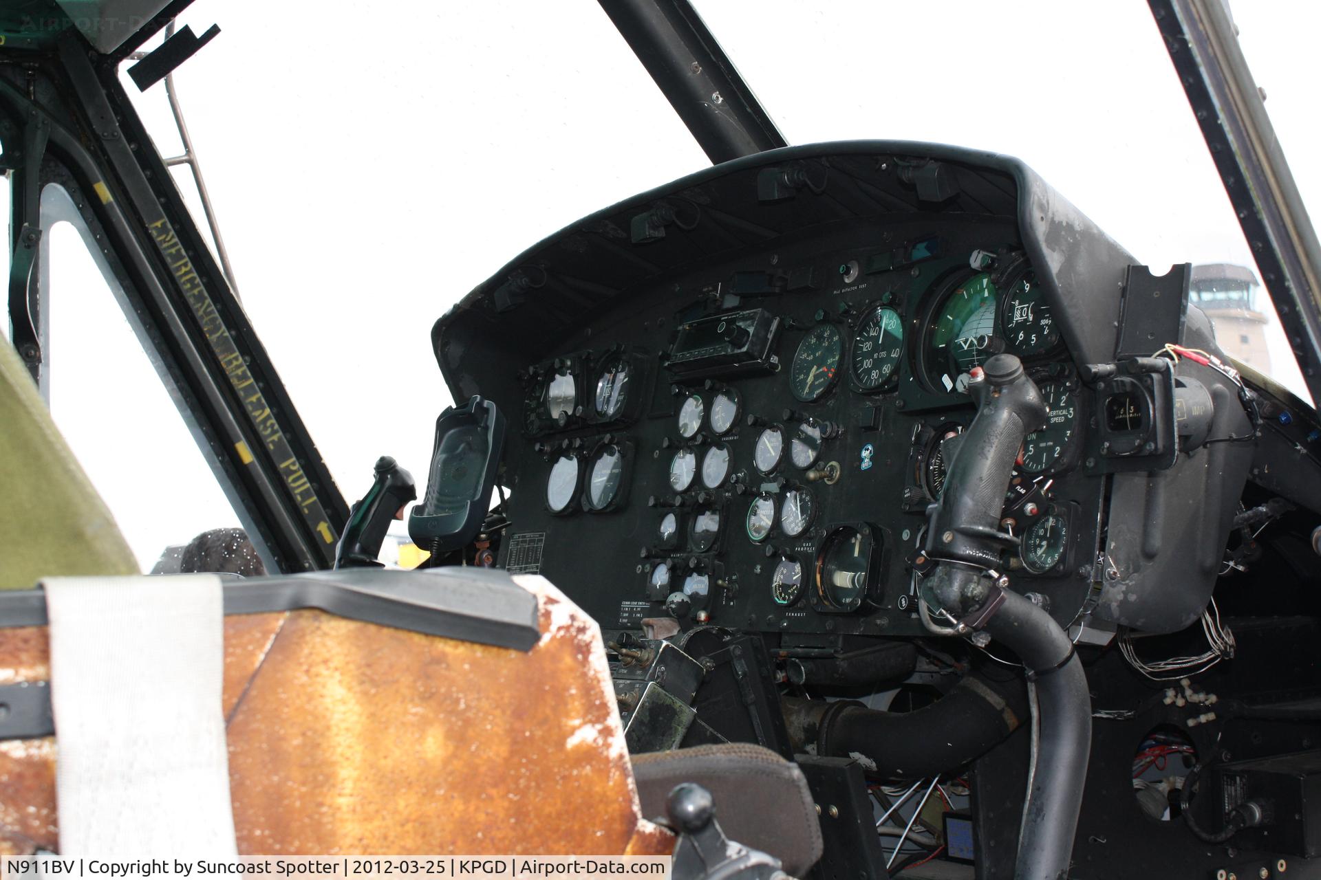 N911BV, 1966 Bell UH-1H C/N 65-09785, Bell UH-1 Iroquois on display at Florida International Air Show