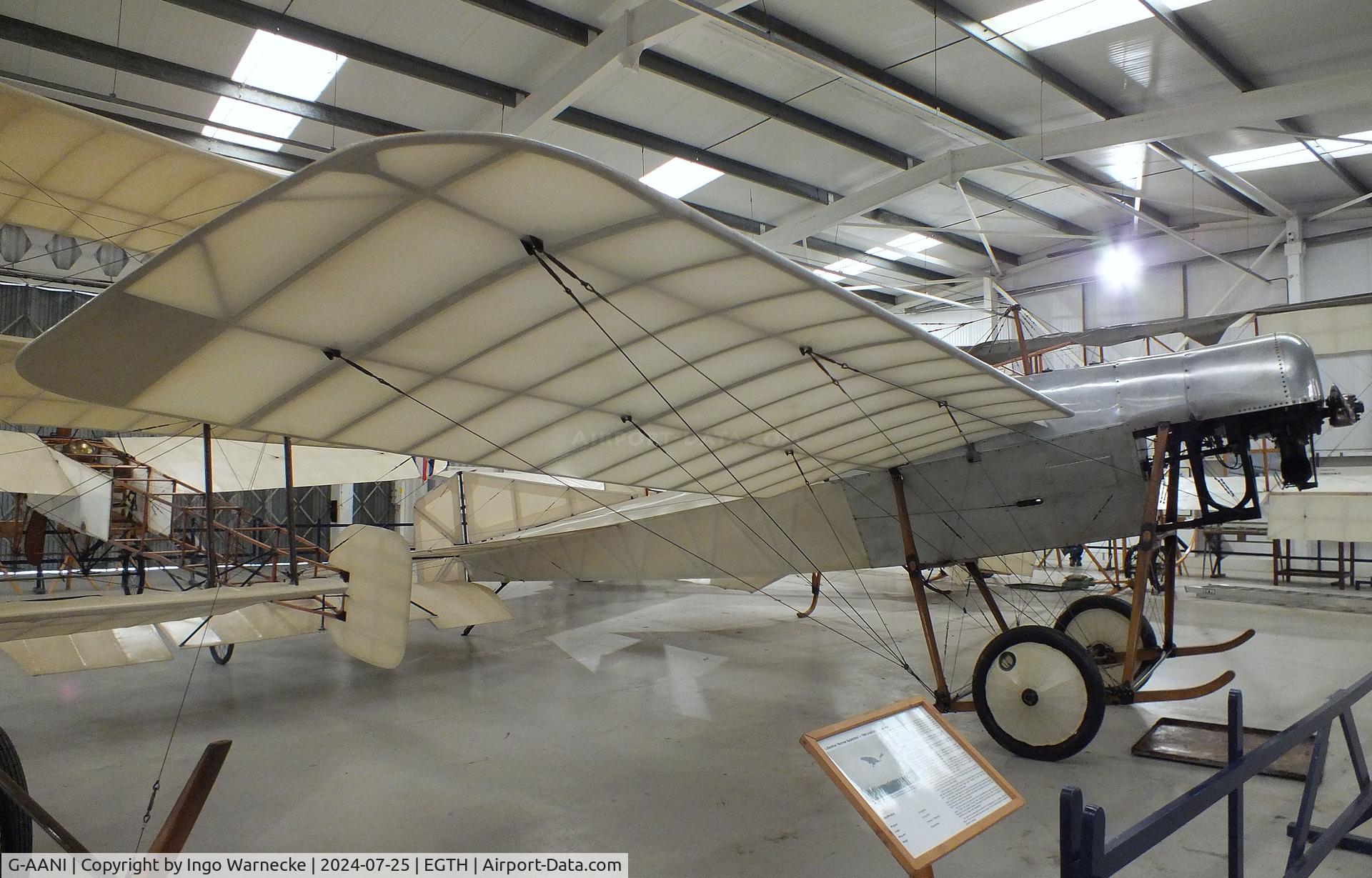 G-AANI, 1912 Blackburn Monoplane C/N 9, Blackburn Type D 1912 Single-Seat Monoplane at the Shuttleworth Collection, Biggleswade
