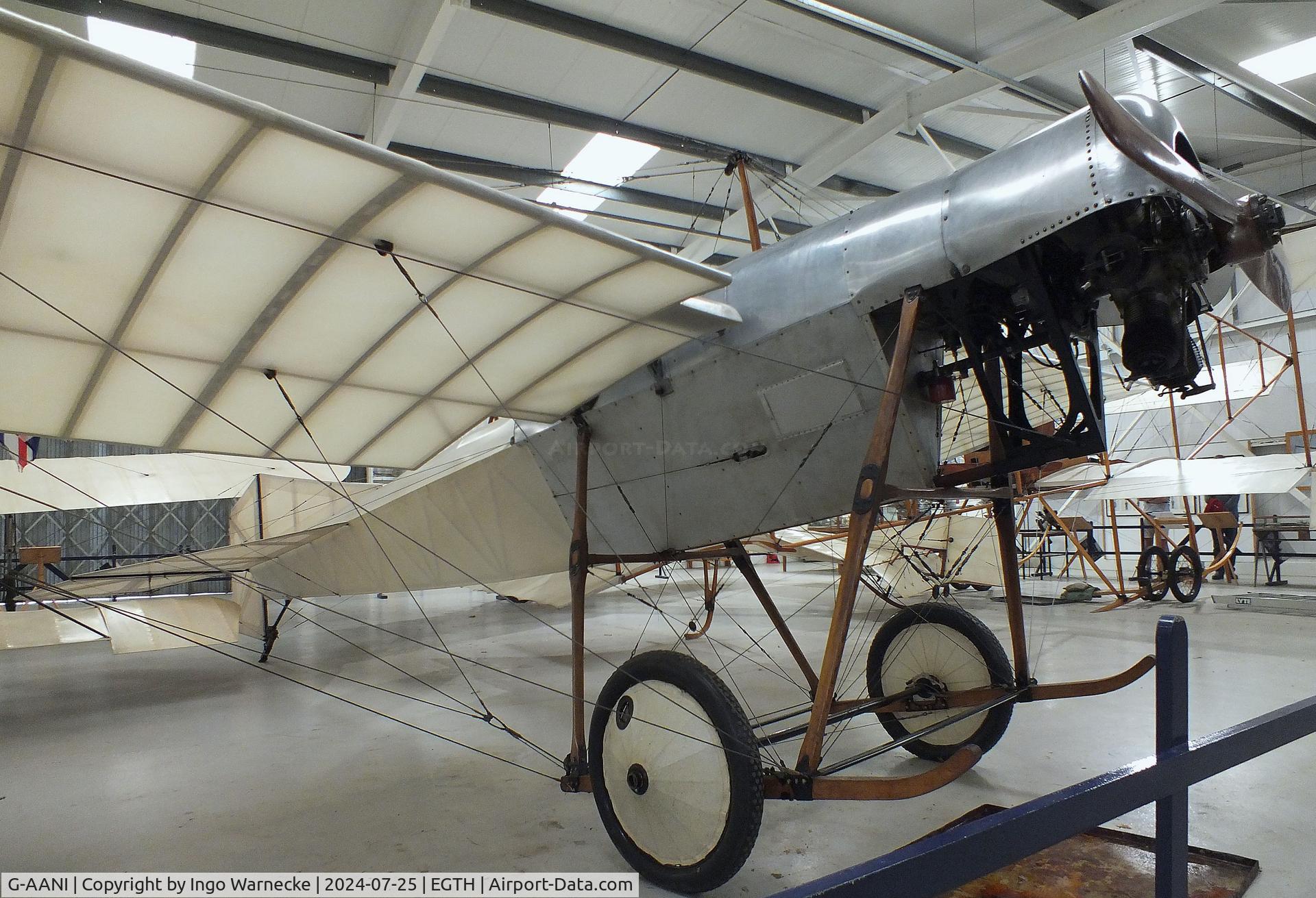 G-AANI, 1912 Blackburn Monoplane C/N 9, Blackburn Type D 1912 Single-Seat Monoplane at the Shuttleworth Collection, Biggleswade