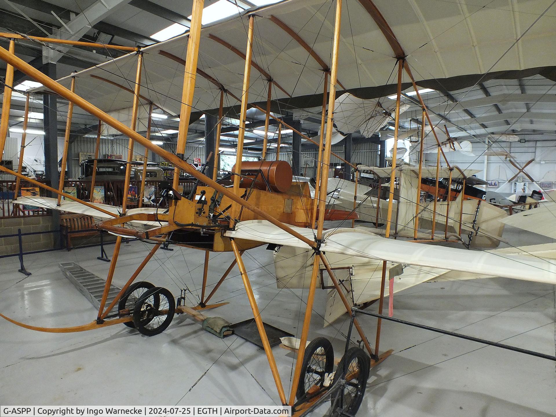 G-ASPP, 1964 Bristol Boxkite Replica C/N BM.7279, Bristol Boxkite replica at the Shuttleworth Collection, Biggleswade