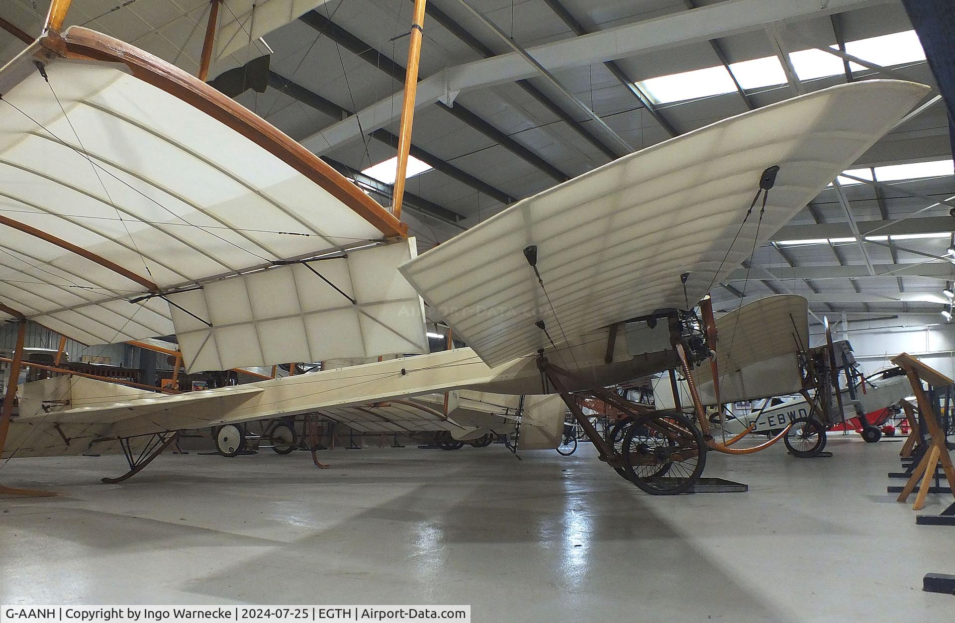 G-AANH, 1910 Deperdussin Monoplane Type D C/N BAPC005, Deperdussin Monoplane Type D at the Shuttleworth Collection, Biggleswade