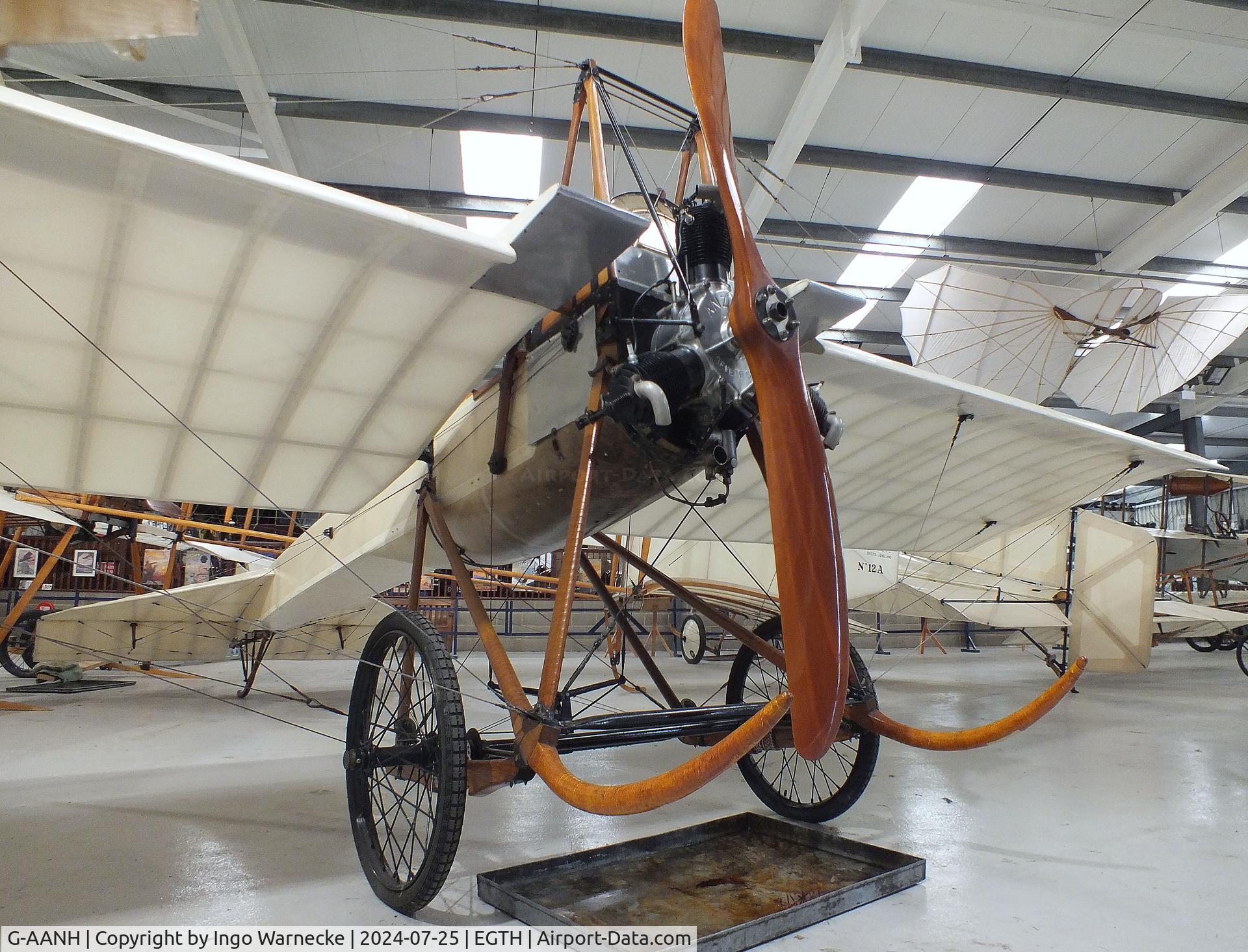 G-AANH, 1910 Deperdussin Monoplane Type D C/N BAPC005, Deperdussin Monoplane Type D at the Shuttleworth Collection, Biggleswade