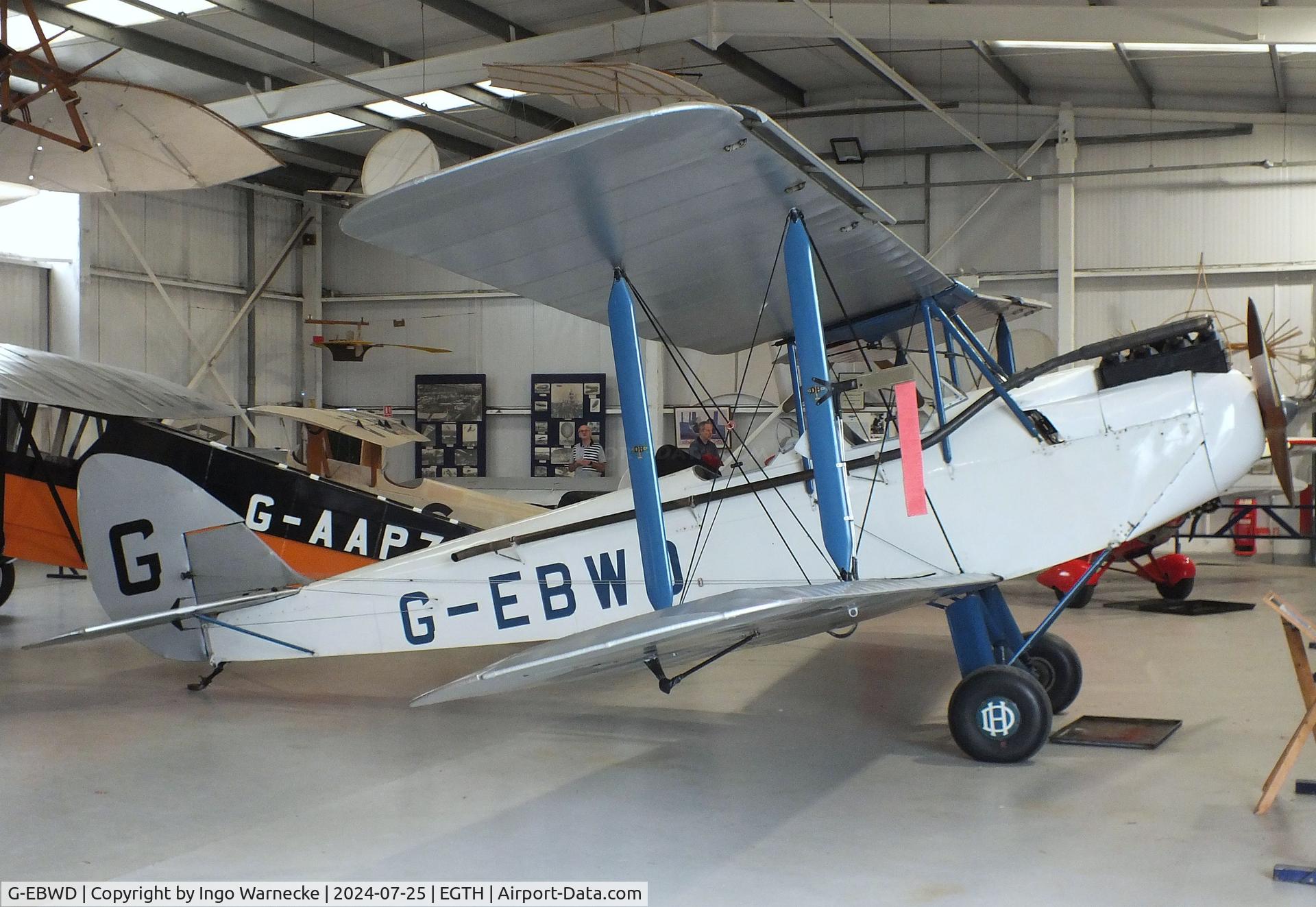 G-EBWD, 1928 De Havilland DH.60X Moth C/N 552, De Havilland DH.60X Moth at the Shuttleworth Collection, Biggleswade