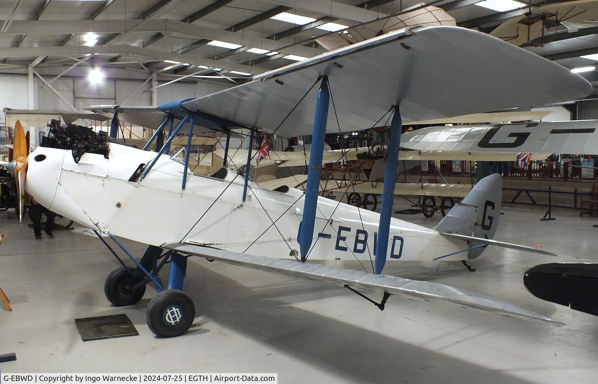 G-EBWD, 1928 De Havilland DH.60X Moth C/N 552, De Havilland DH.60X Moth at the Shuttleworth Collection, Biggleswade