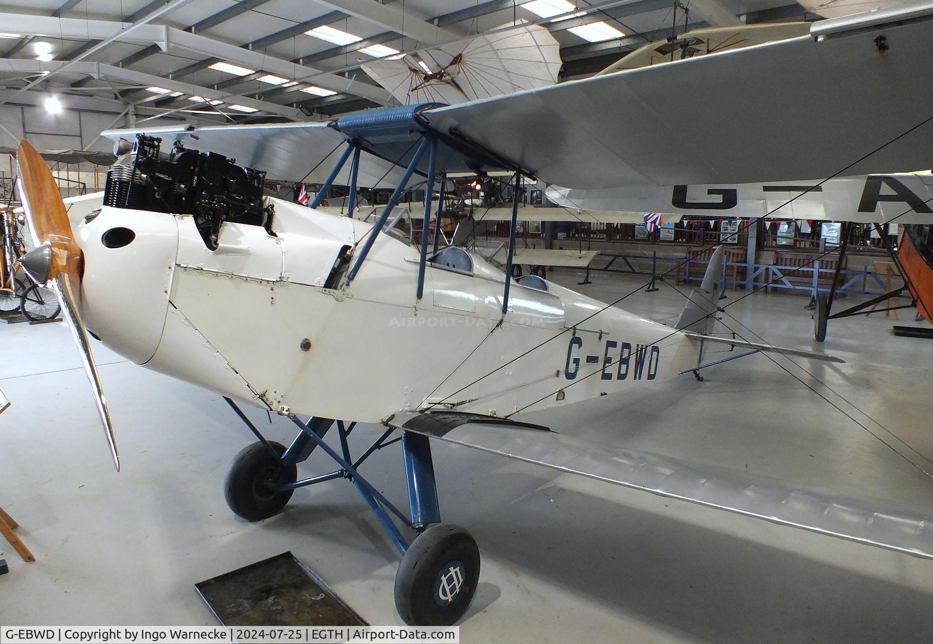 G-EBWD, 1928 De Havilland DH.60X Moth C/N 552, De Havilland DH.60X Moth at the Shuttleworth Collection, Biggleswade