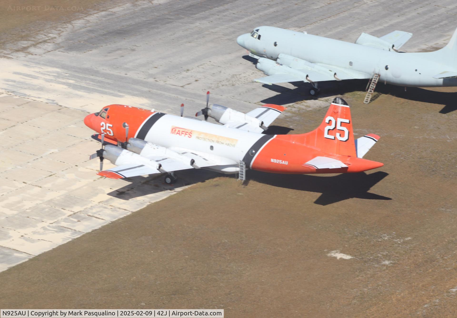 N925AU, 2010 Lockheed P-3A Aerostar C/N 185-5074, Lockheed P-3A