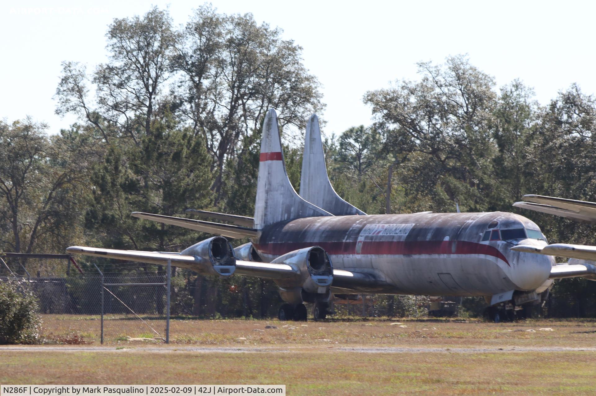N286F, 1960 Lockheed L-188A(F) Electra C/N 1146, Lockheed L-188A(F)