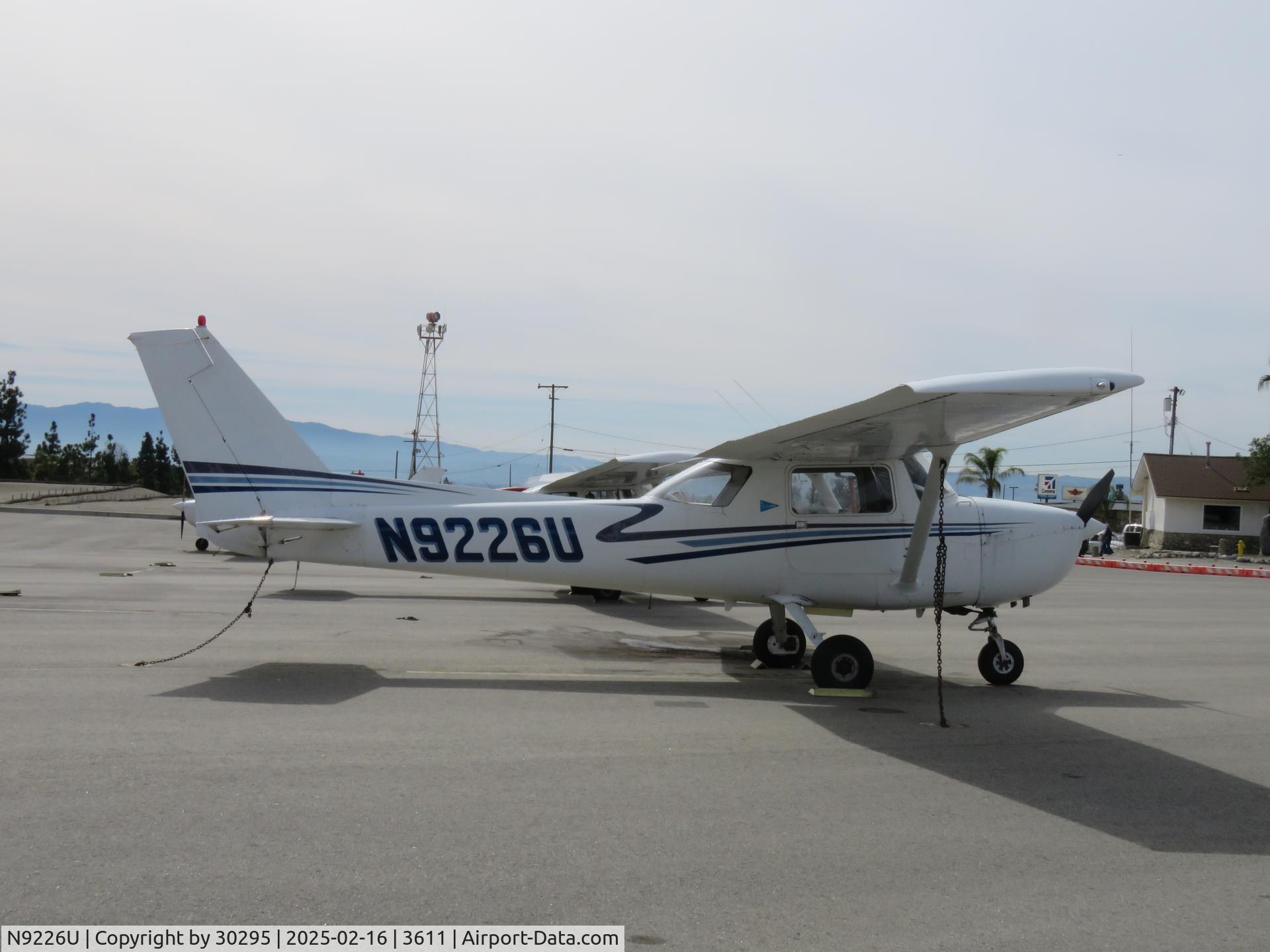 N9226U, 1976 Cessna 150M C/N 15078176, Parked