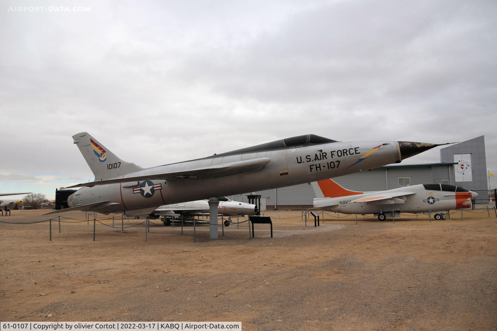 61-0107, 1961 Republic F-105D Thunderchief C/N D302, march 2022