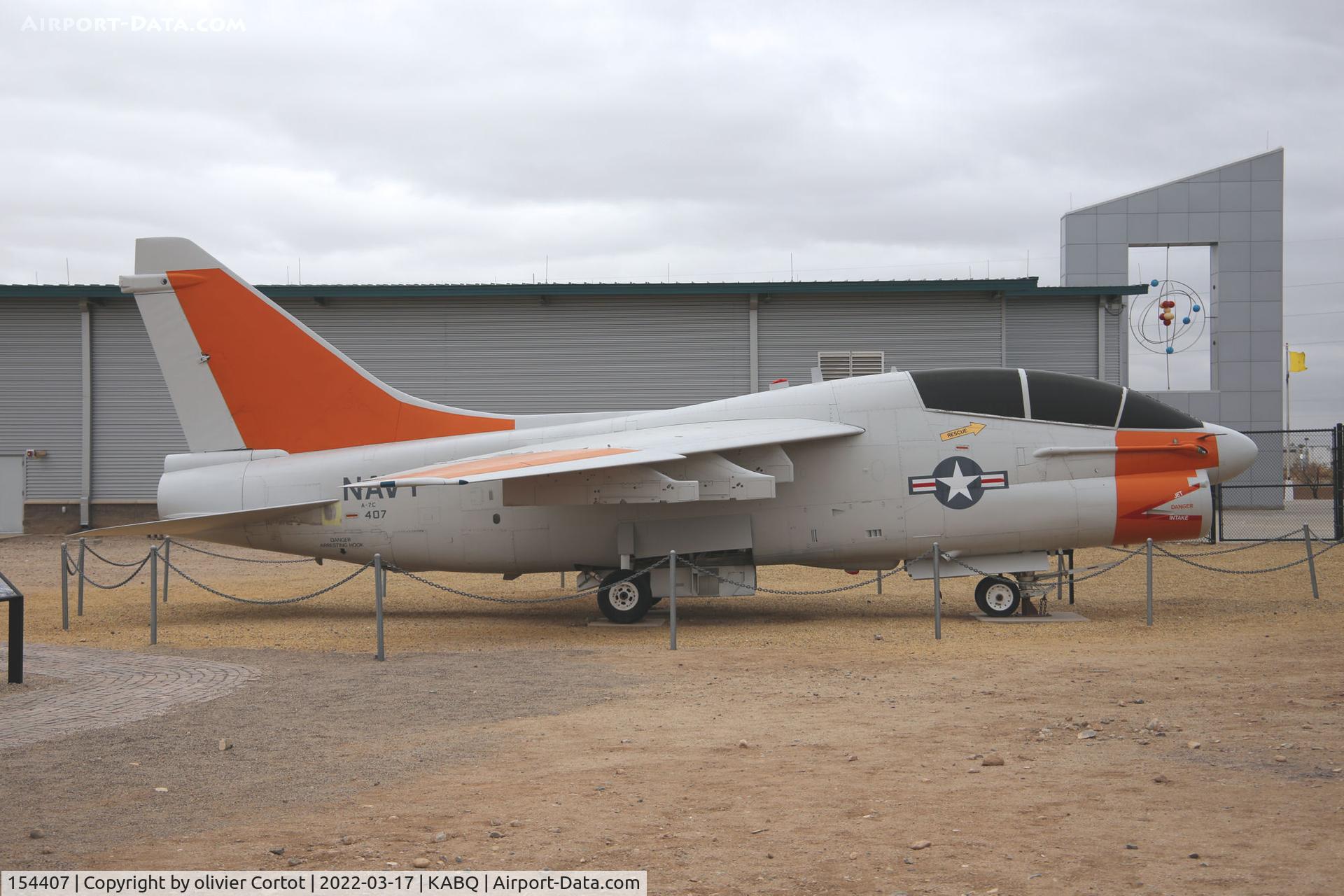 154407, LTV TA-7C Corsair II C/N B-047, March 2022