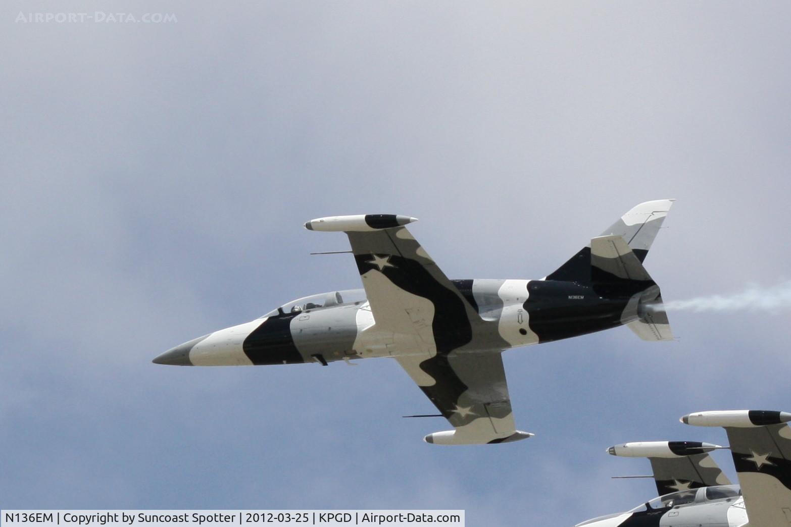 N136EM, 1984 Aero L-39C Albatros C/N 432917, Black Diamond Jet Team