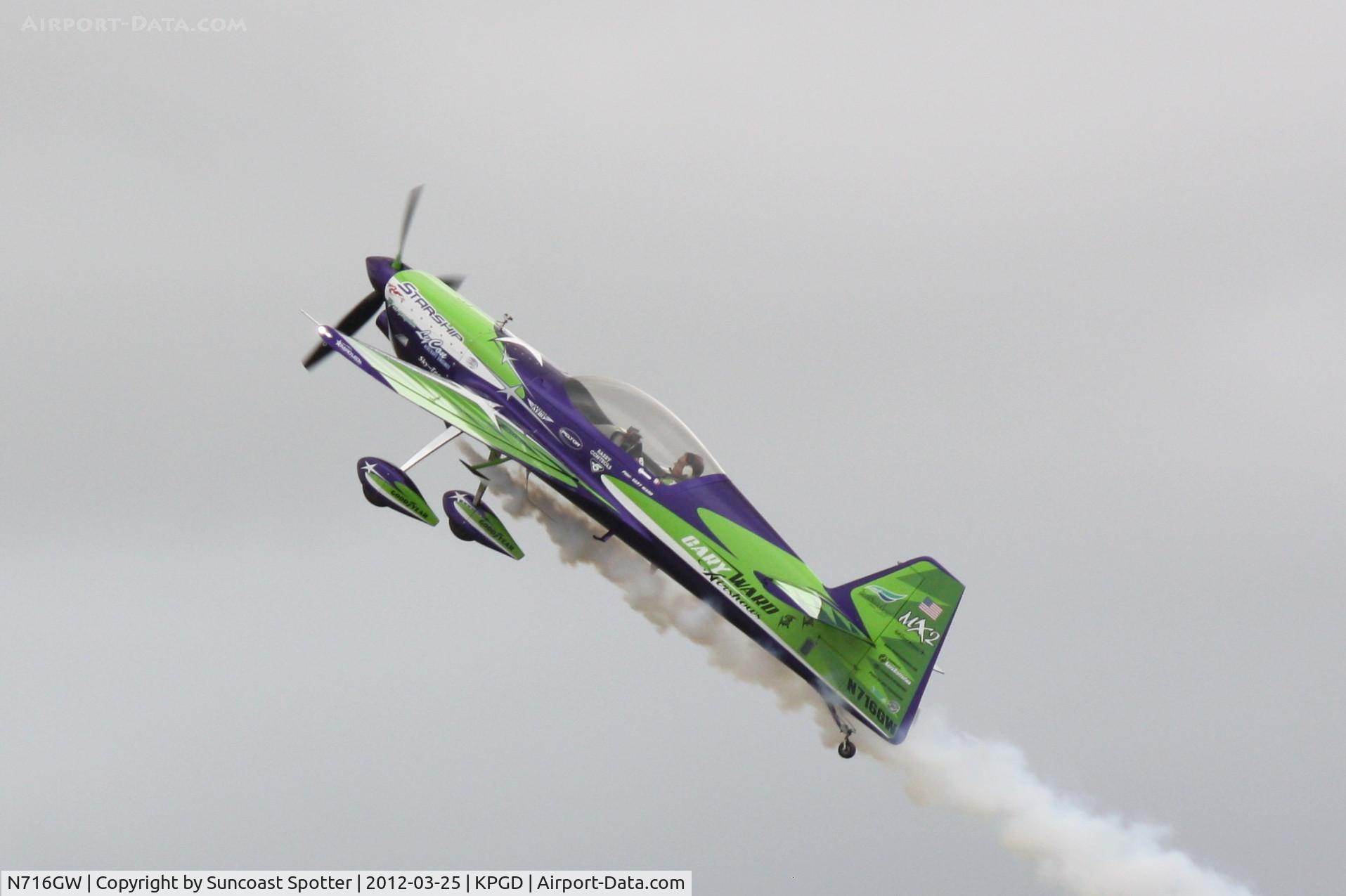 N716GW, 2006 MX Aircraft MX2 C/N 4, Gary Ward performs in the MX2 during the Florida International Air Show
