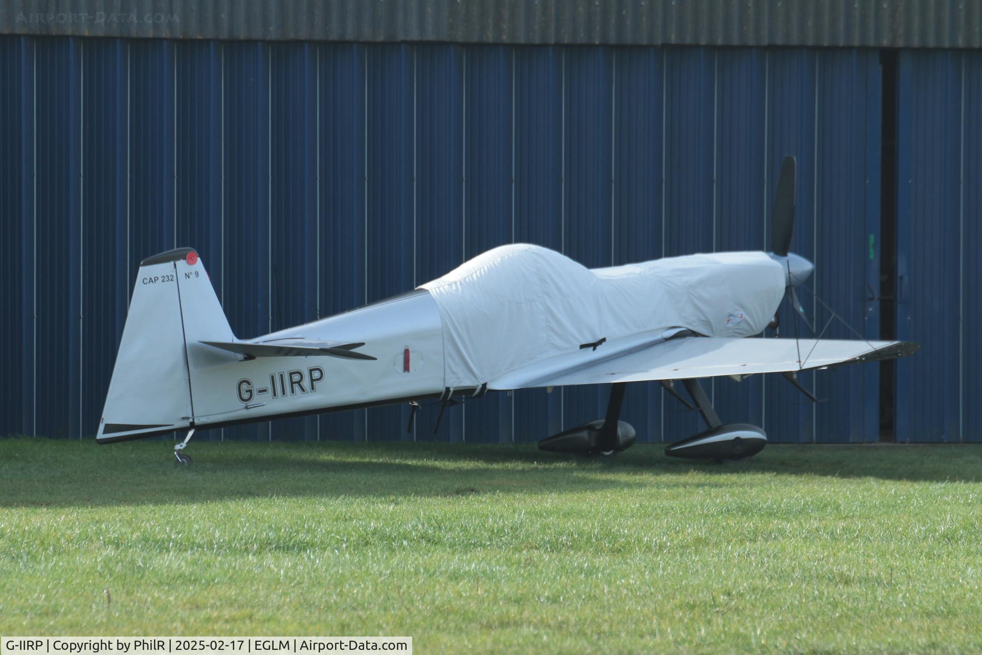 G-IIRP, 1998 Mudry CAP-232 C/N 09, G-IIRP 1998 Mudry Aviation CAP 232White Waltham 17.02.25