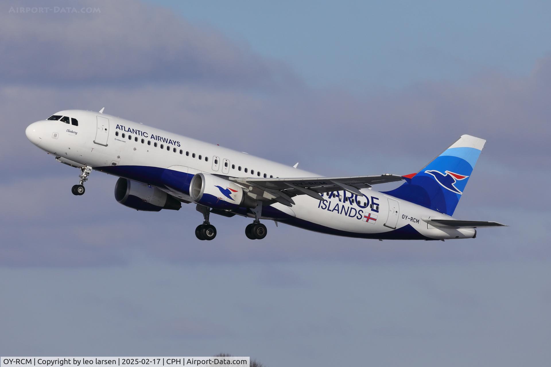 OY-RCM, 2012 Airbus A320-214 C/N 5084, Copenhagen 17.2.2025
