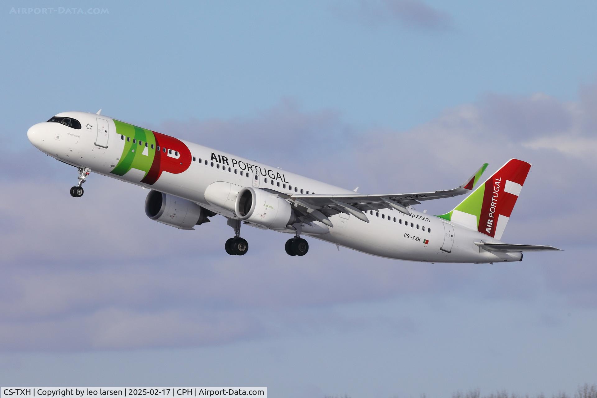 CS-TXH, 2021 Airbus A321-251NX C/N 10311, Copenhagen 17.2.2025