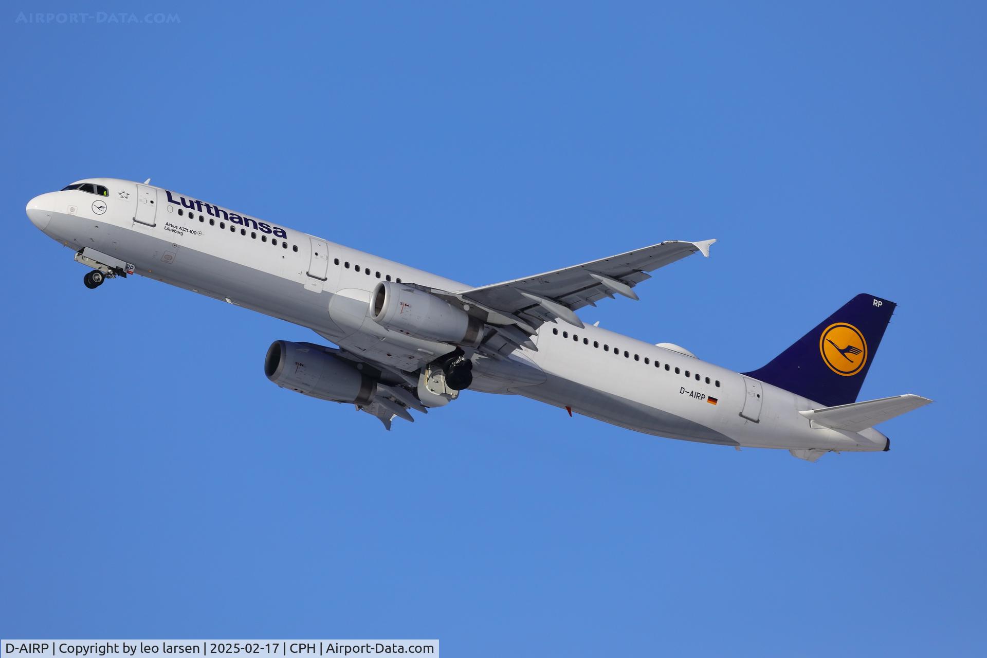 D-AIRP, 1995 Airbus A321-131 C/N 0564, Copenhagen 17.2.2025