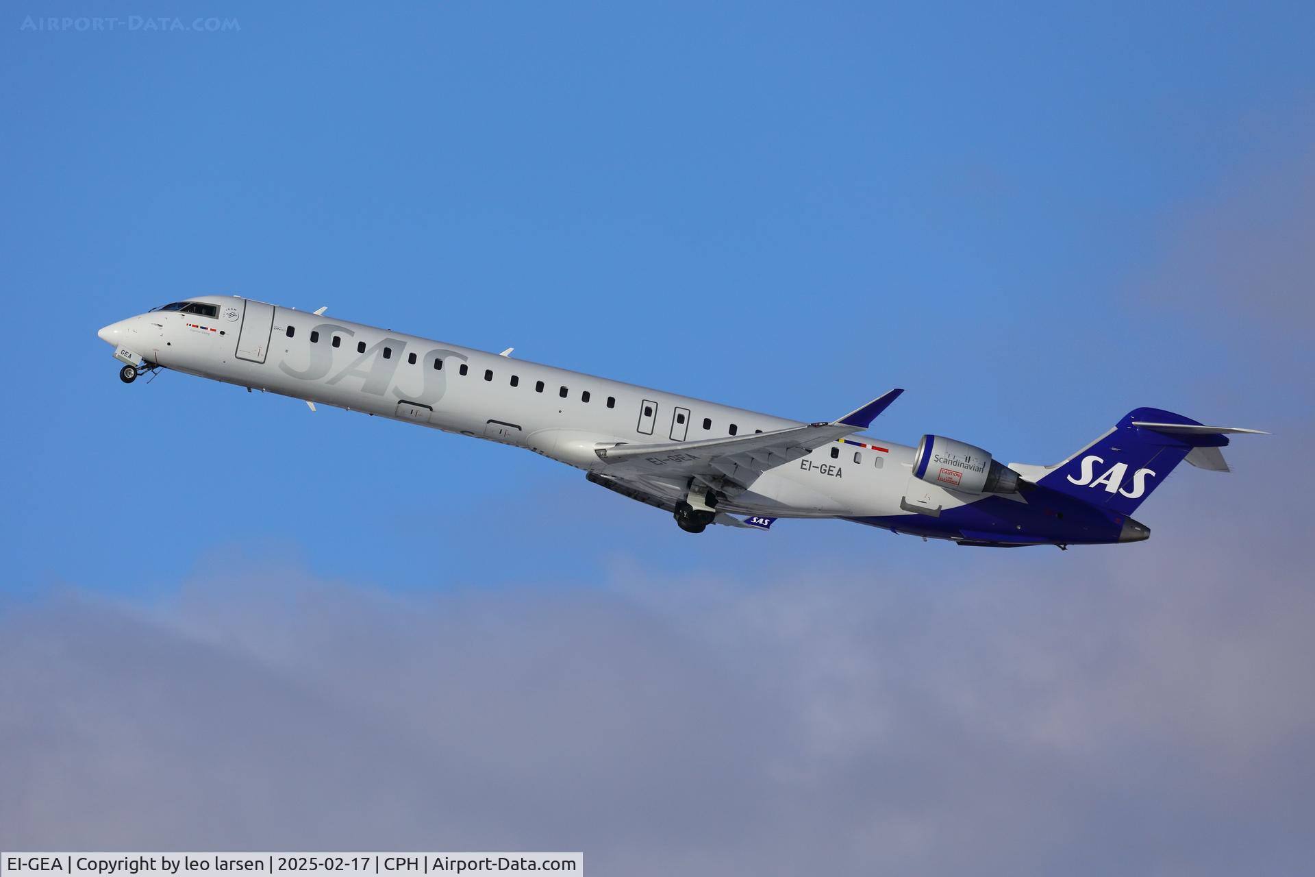 EI-GEA, 2009 Bombardier CRJ-900ER (CL-600-2D24) C/N 15224, Copenhagen 17.2.2025
