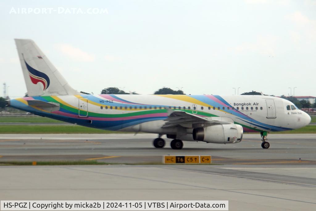 HS-PGZ, 2008 Airbus A319-132 C/N 3694, Taxiing