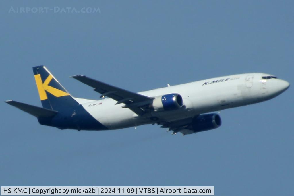 HS-KMC, 1998 Boeing 737-4M0 C/N 29209, Take off