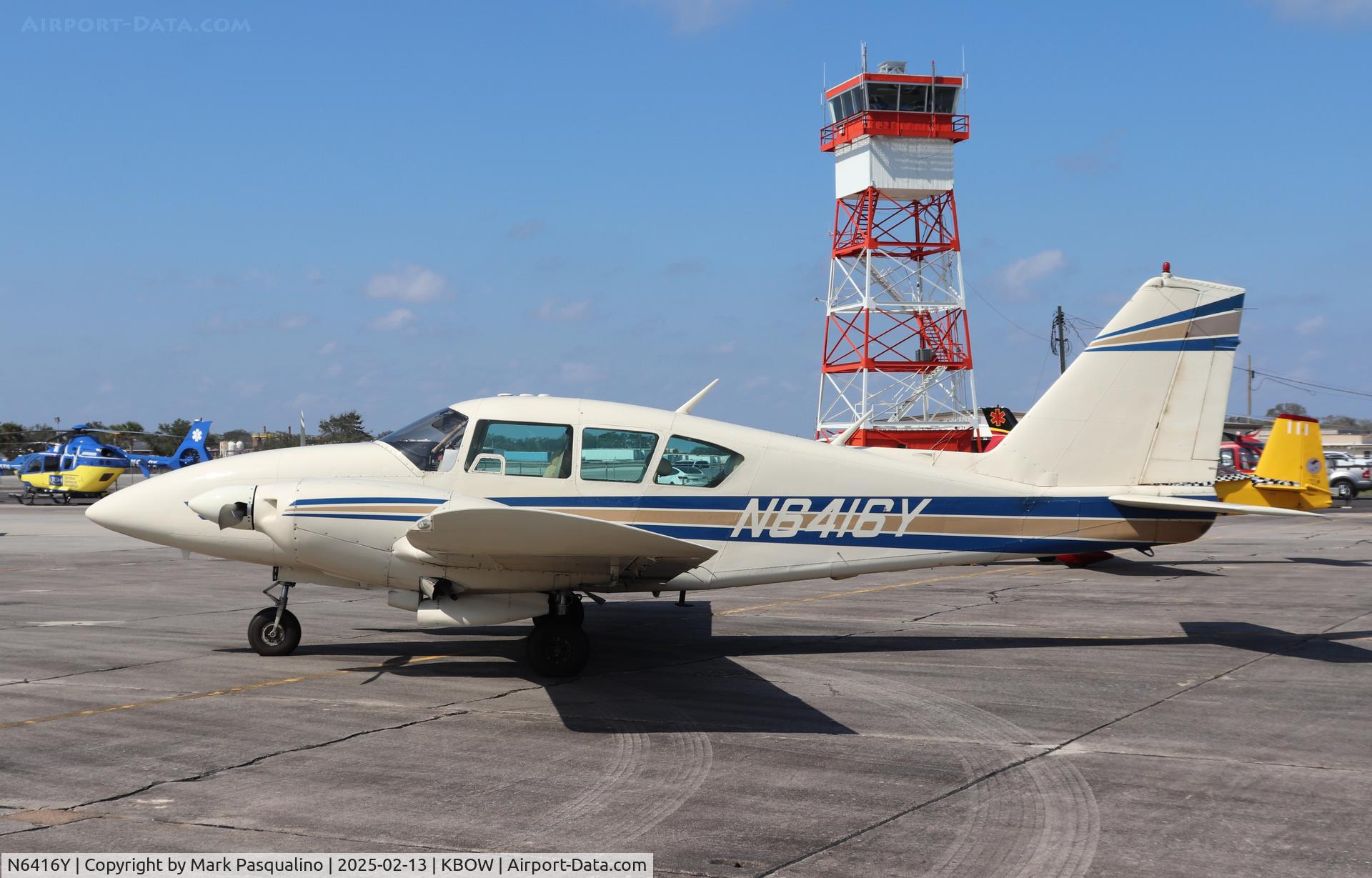 N6416Y, 1967 Piper PA-23-250 C/N 27-3708, Piper PA-23-250