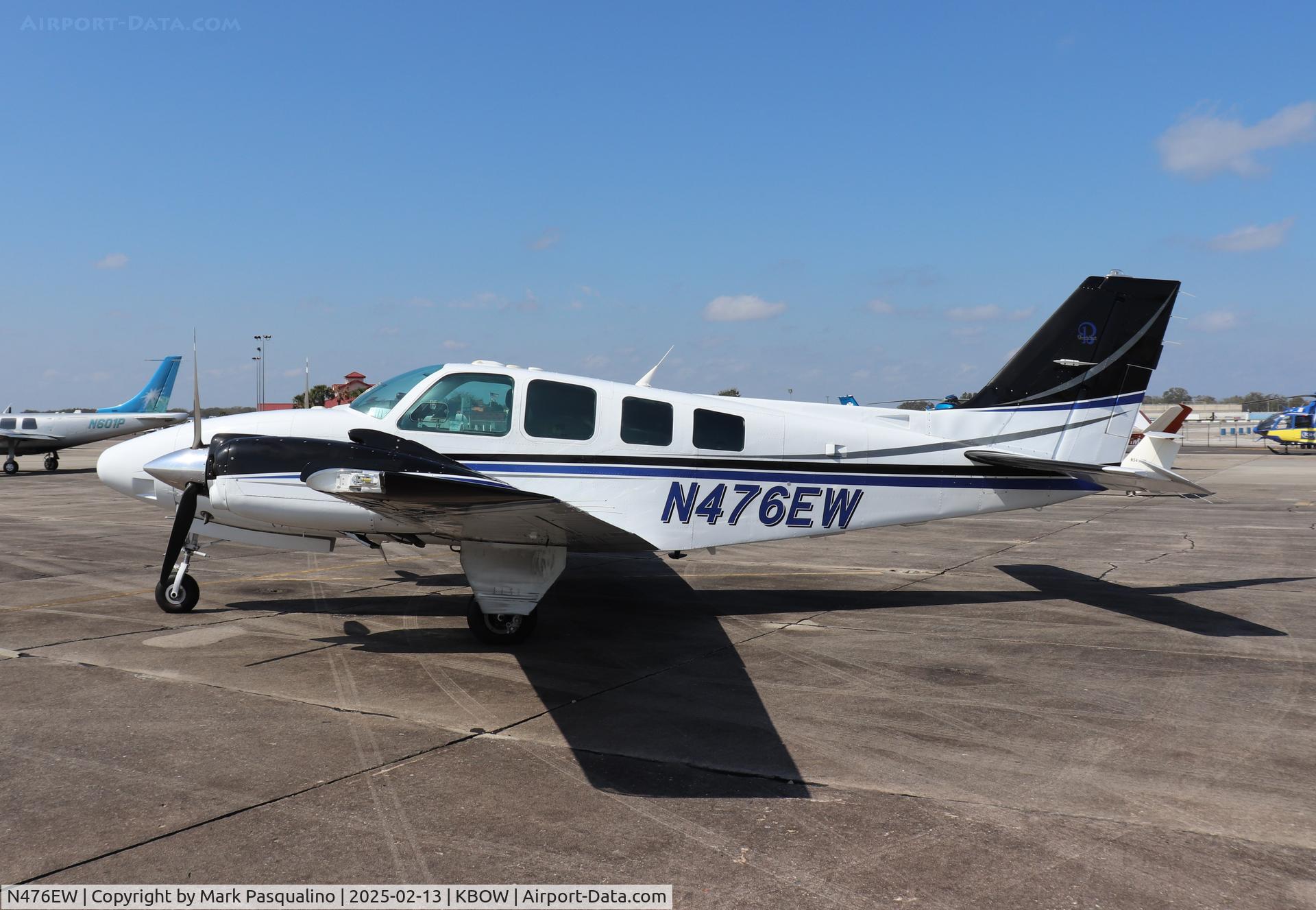 N476EW, 1996 Raytheon Aircraft Company 58 C/N TH-1797, Beech 58