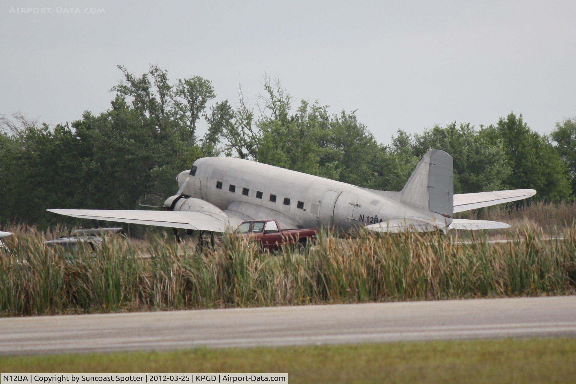 N12BA, 1943 Douglas DC3A-SC3G C/N 10035, Douglas DC-3 at Charlotte County Airport