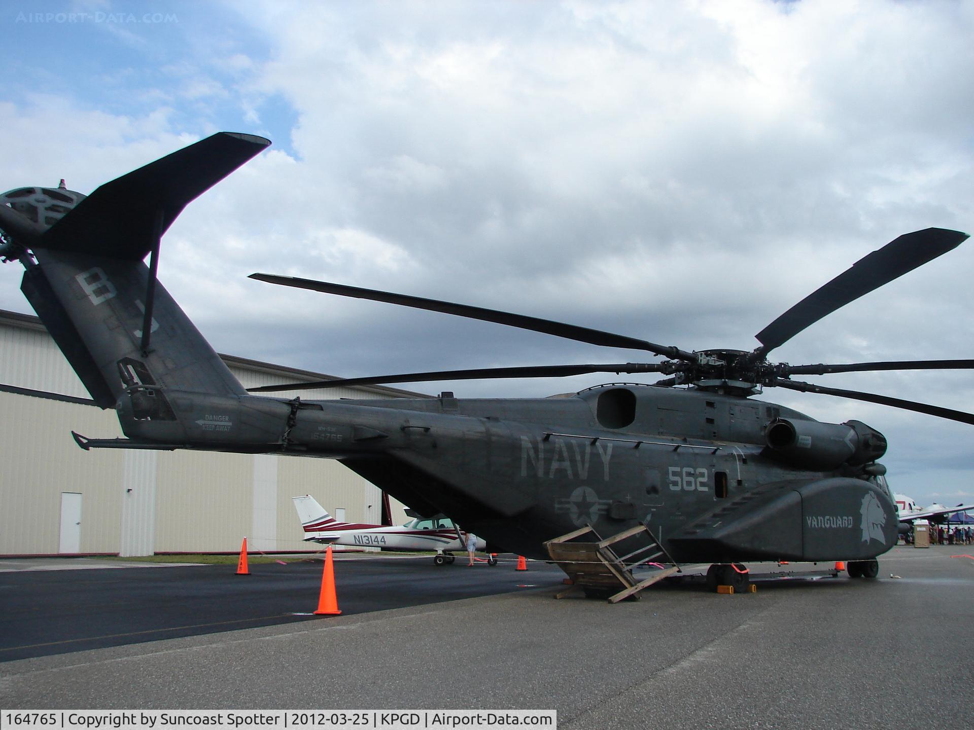 164765, Sikorsky MH-53E Sea Dragon C/N 65-607, US Navy MH-53 Sea Dragon on display the the Florida International Air Show