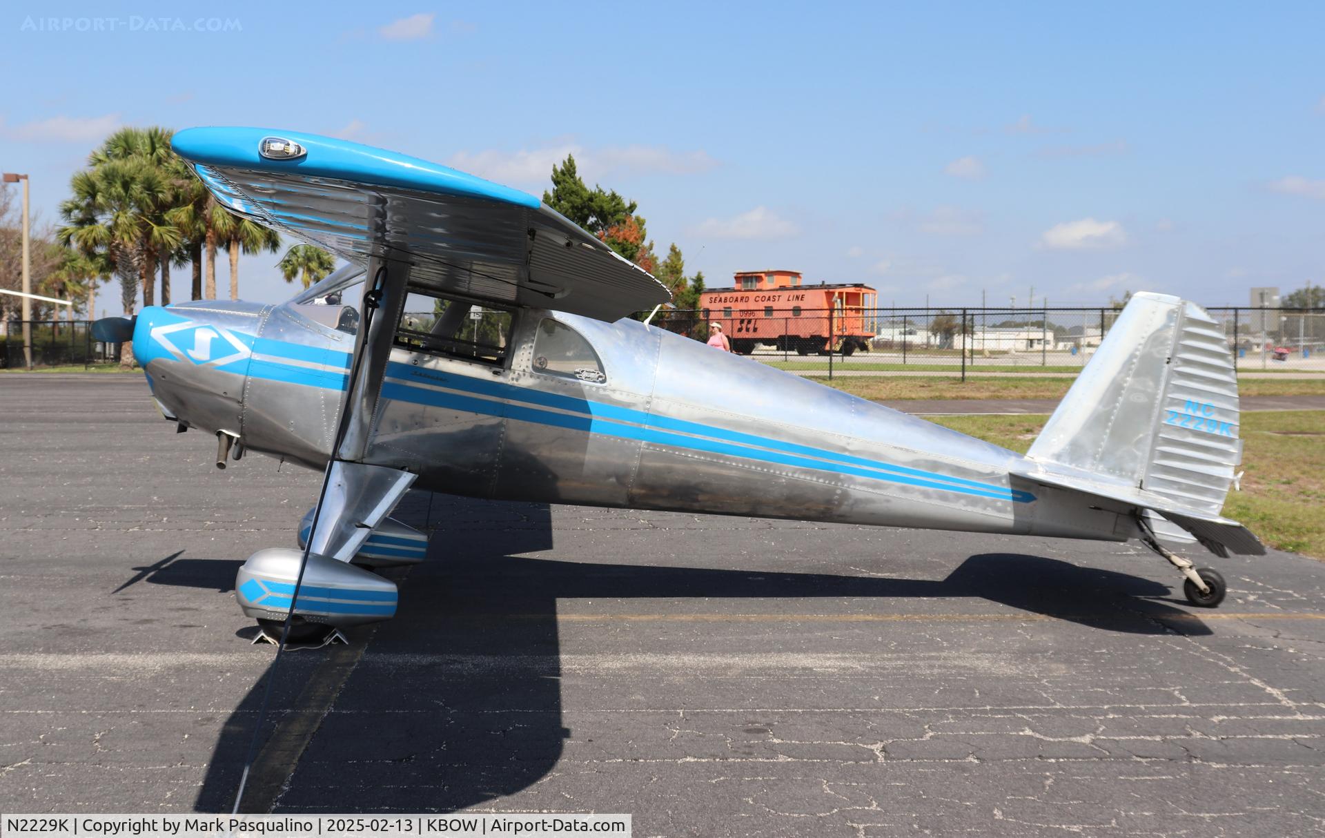 N2229K, 1947 Luscombe 8E Silvaire C/N 4956, Luscombe 8E