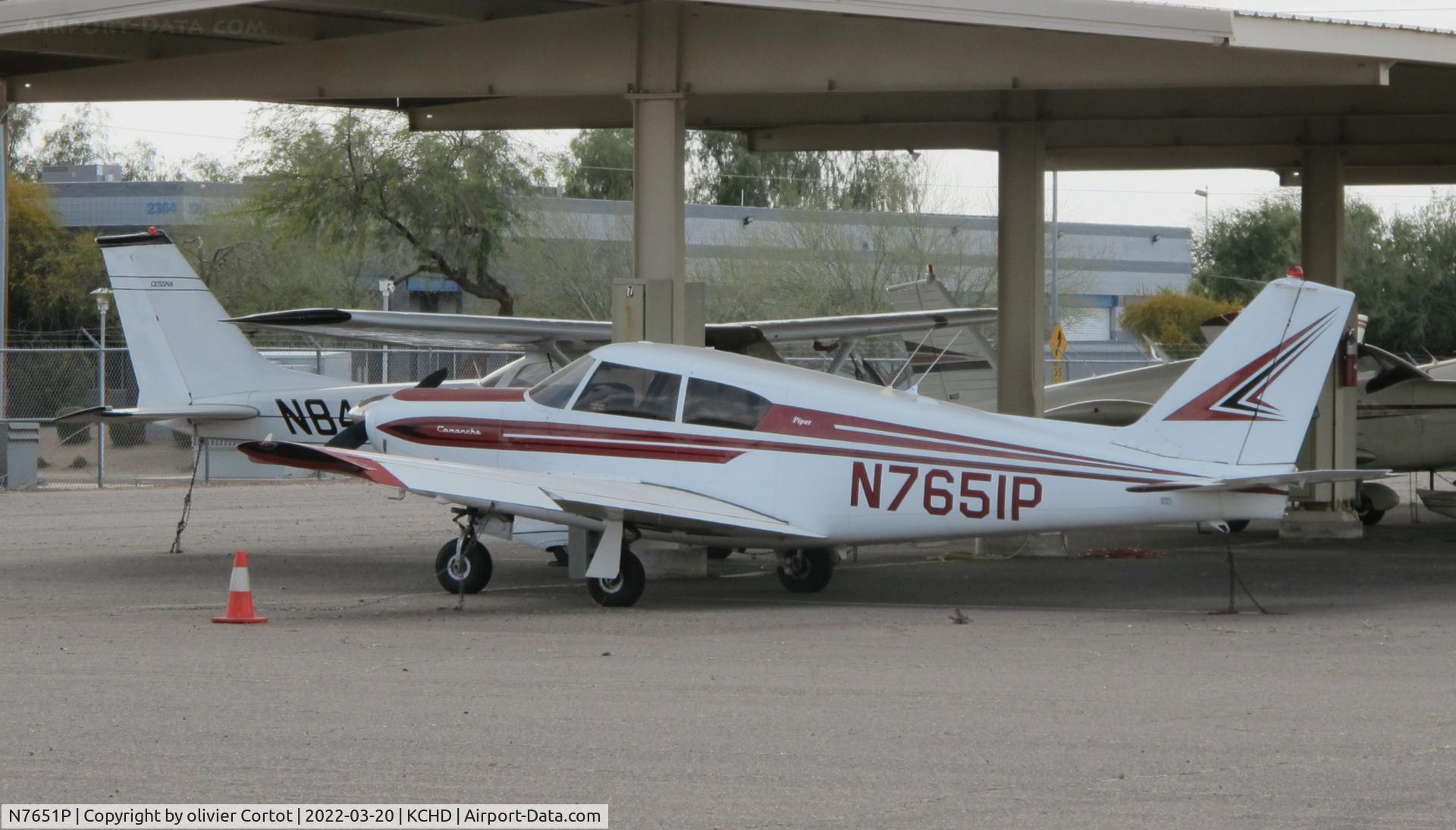 N7651P, 1961 Piper PA-24-180 Comanche C/N 24-2866, march 2022