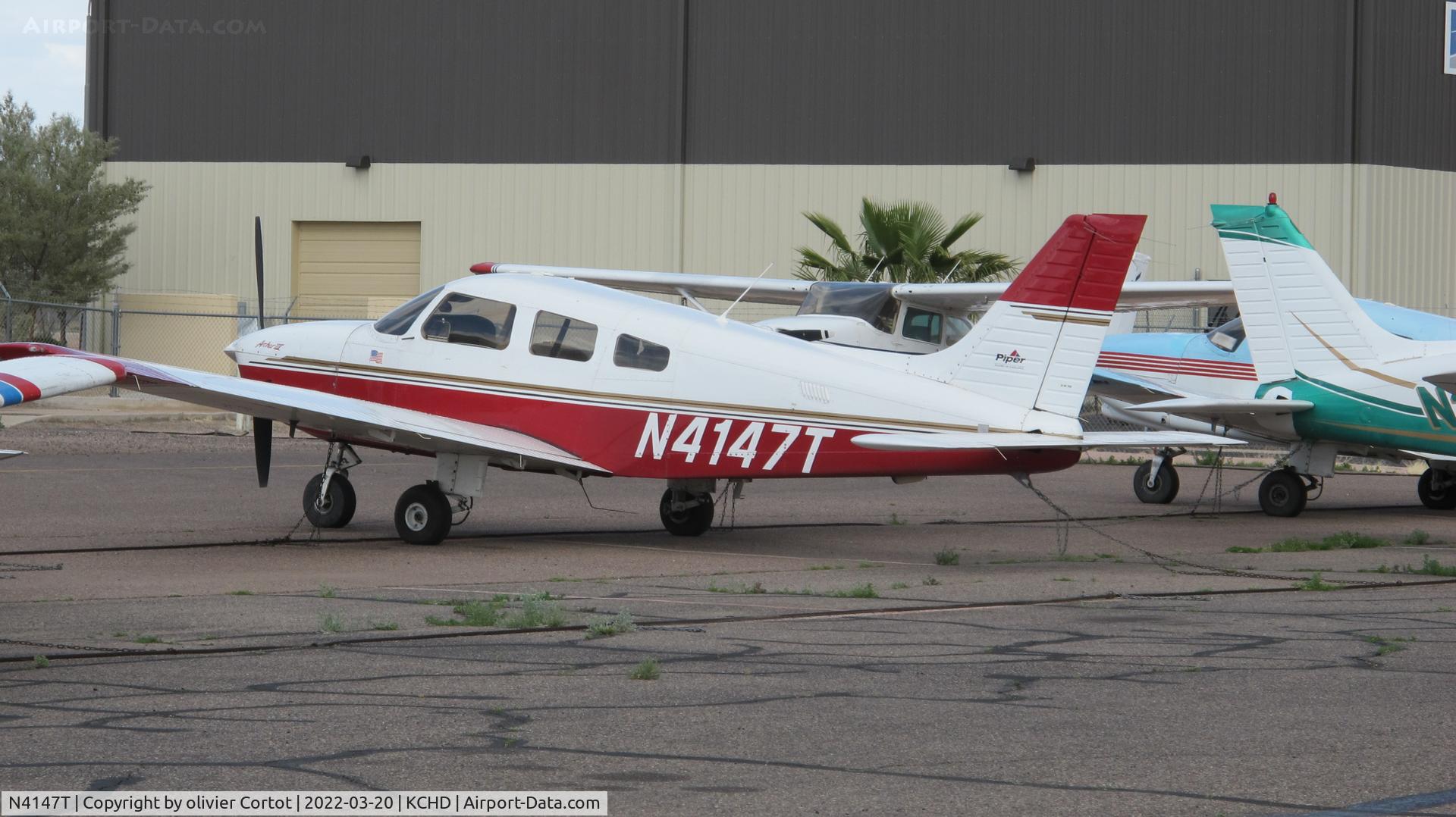 N4147T, 1999 Piper PA-28-181 C/N 2843272, march 2022