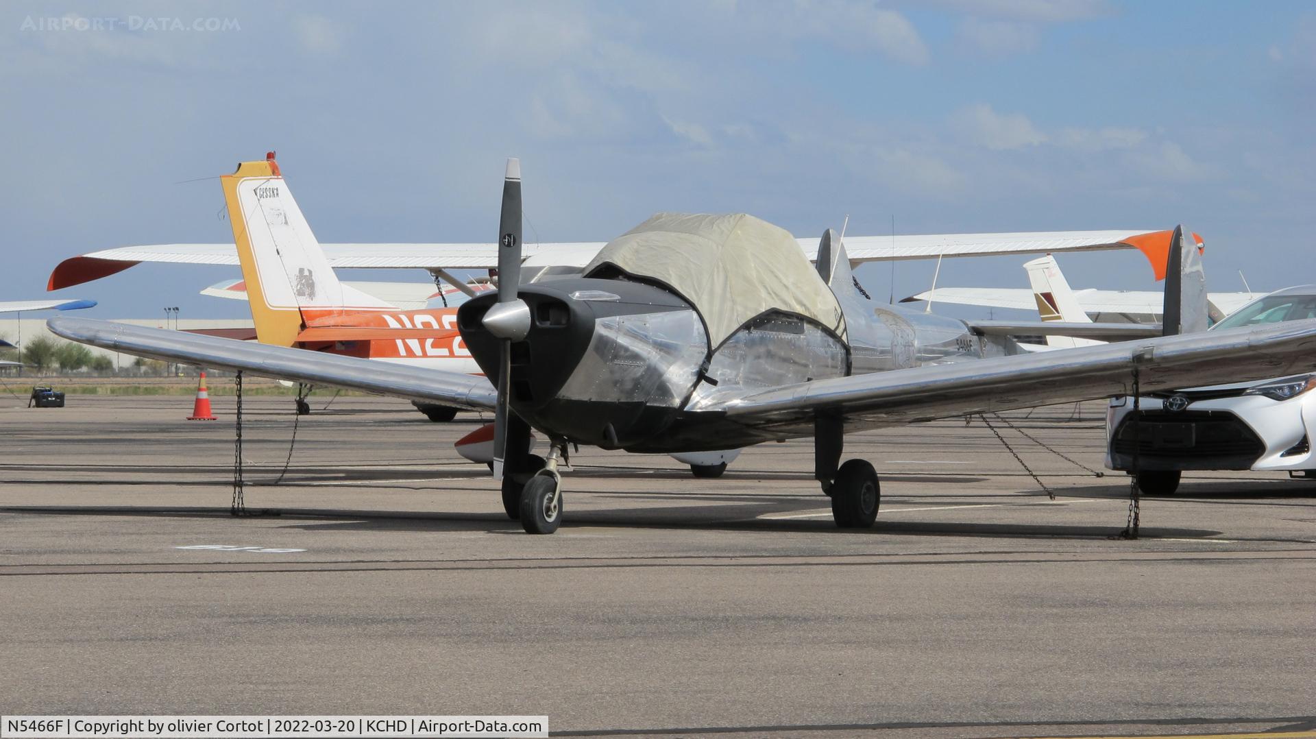 N5466F, 1967 Alon A2A Aircoupe C/N B-266, march 2022