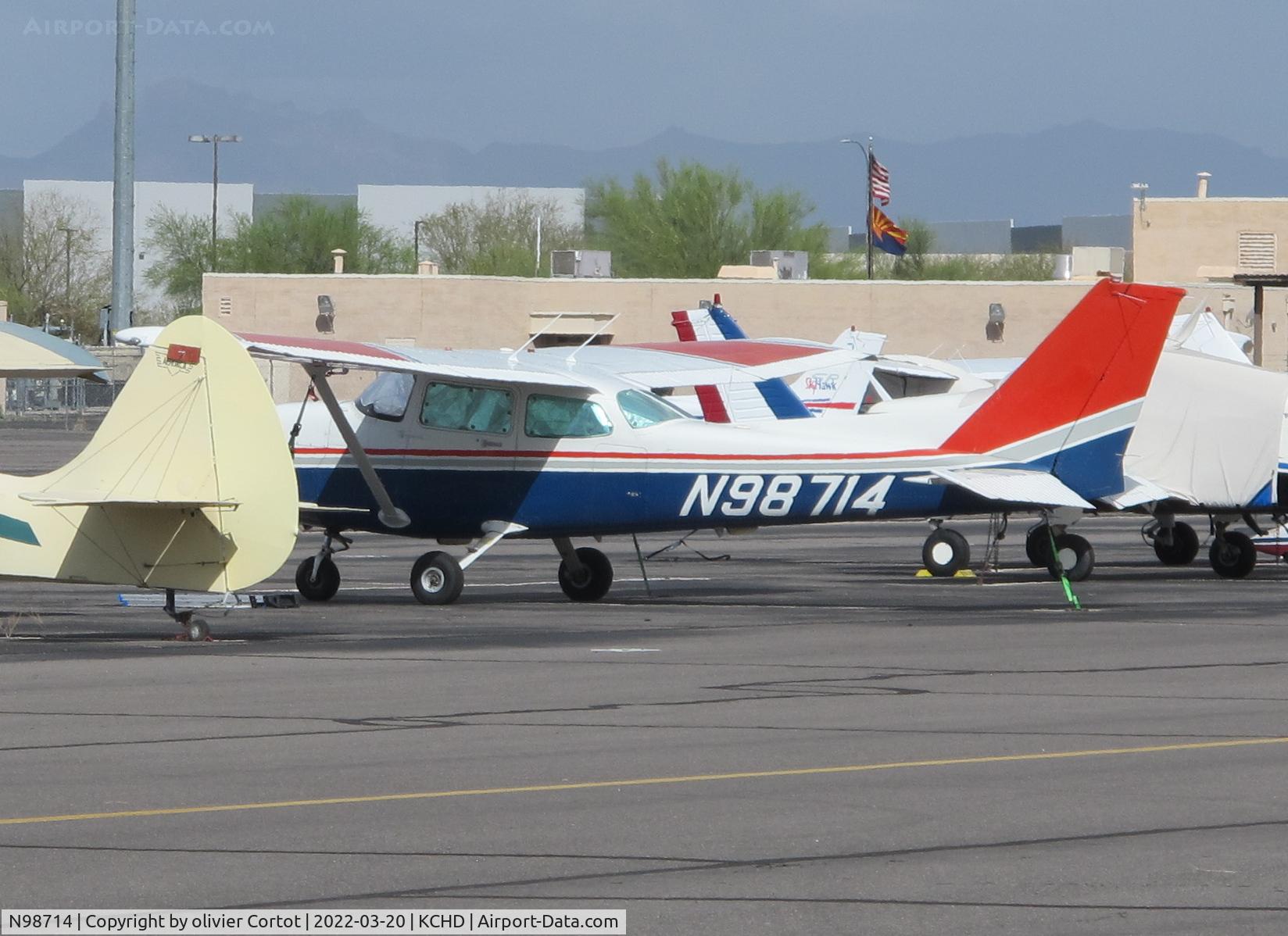 N98714, 1984 Cessna 172Q Cutlass C/N 17276338, march 2022