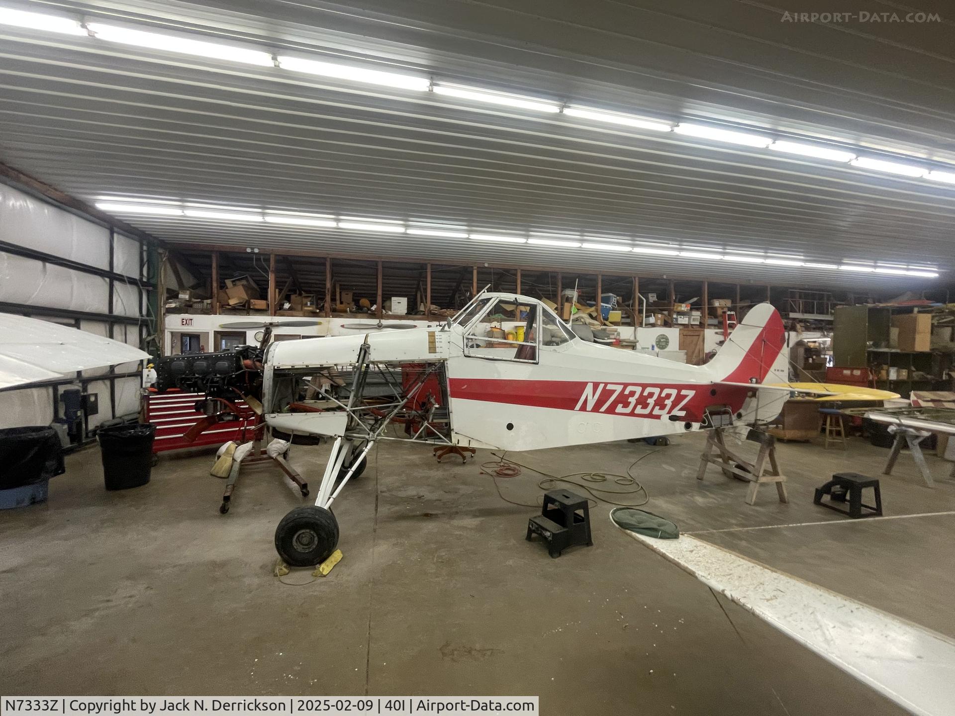 N7333Z, 1965 Piper PA-25-235 Pawnee C/N 25-3281, Annual Inspection