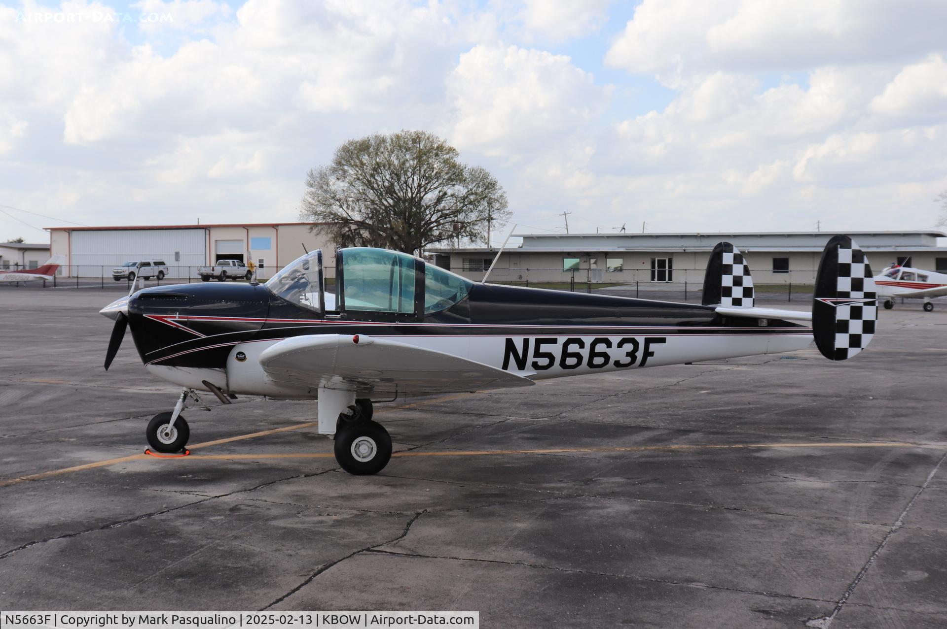N5663F, 1966 Alon A2 Aircoupe C/N A-163, Alon A2