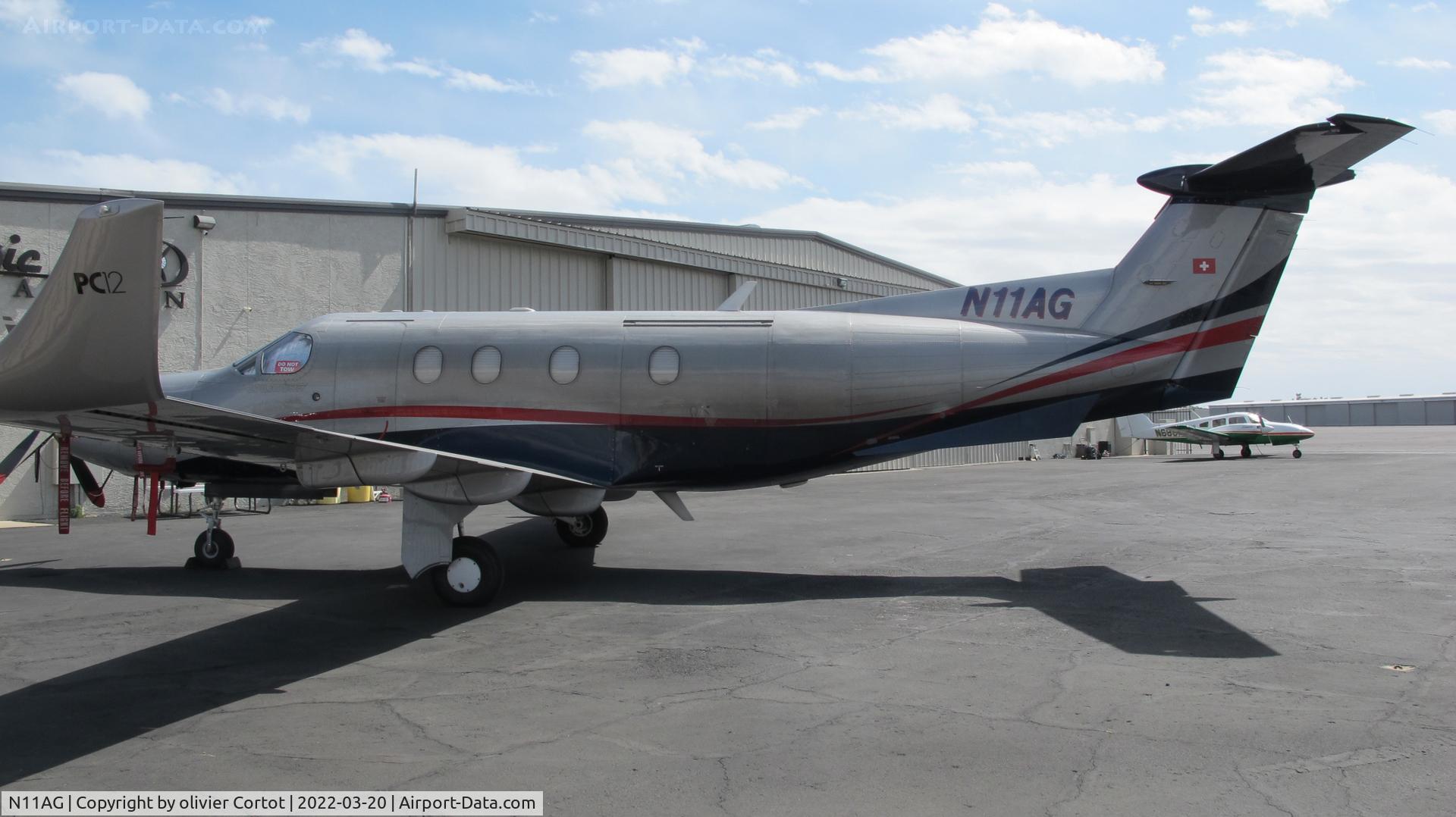 N11AG, 2000 Pilatus PC-12/45 C/N 343, Falcon field AZ