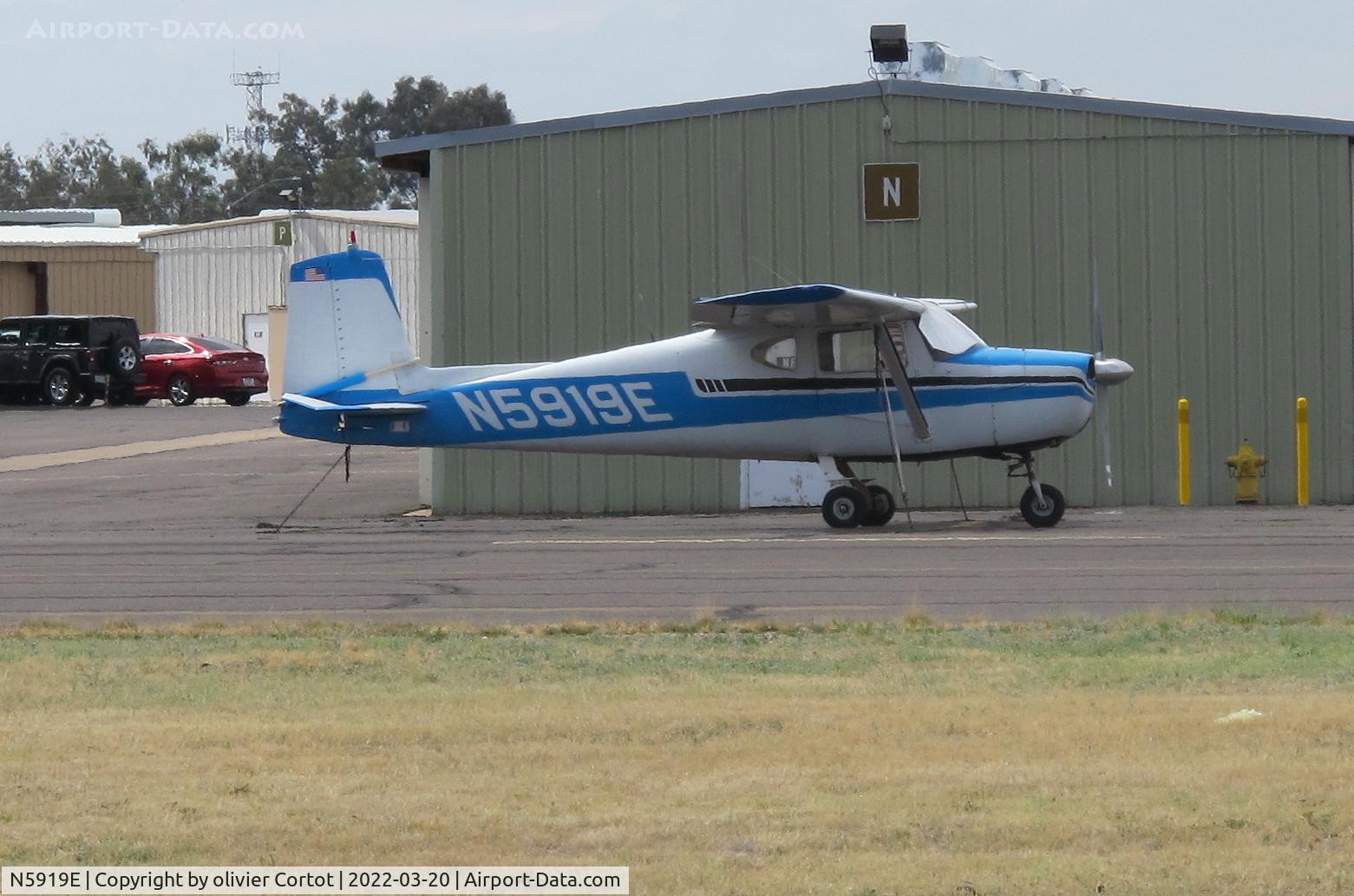 N5919E, 1959 Cessna 150 C/N 17419, Falcon field AZ