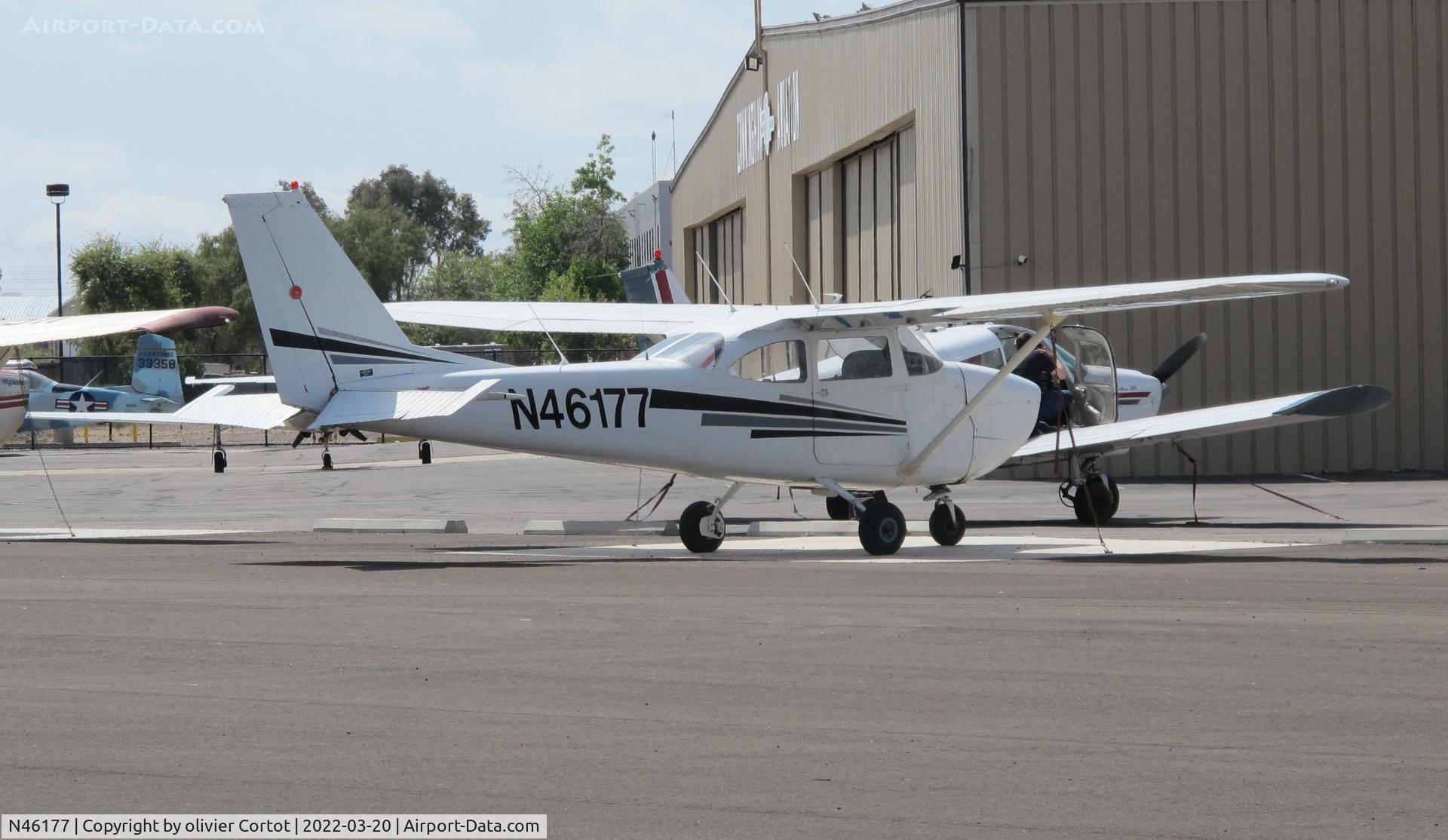 N46177, 1968 Cessna 172I C/N 17257092, Falcon field AZ