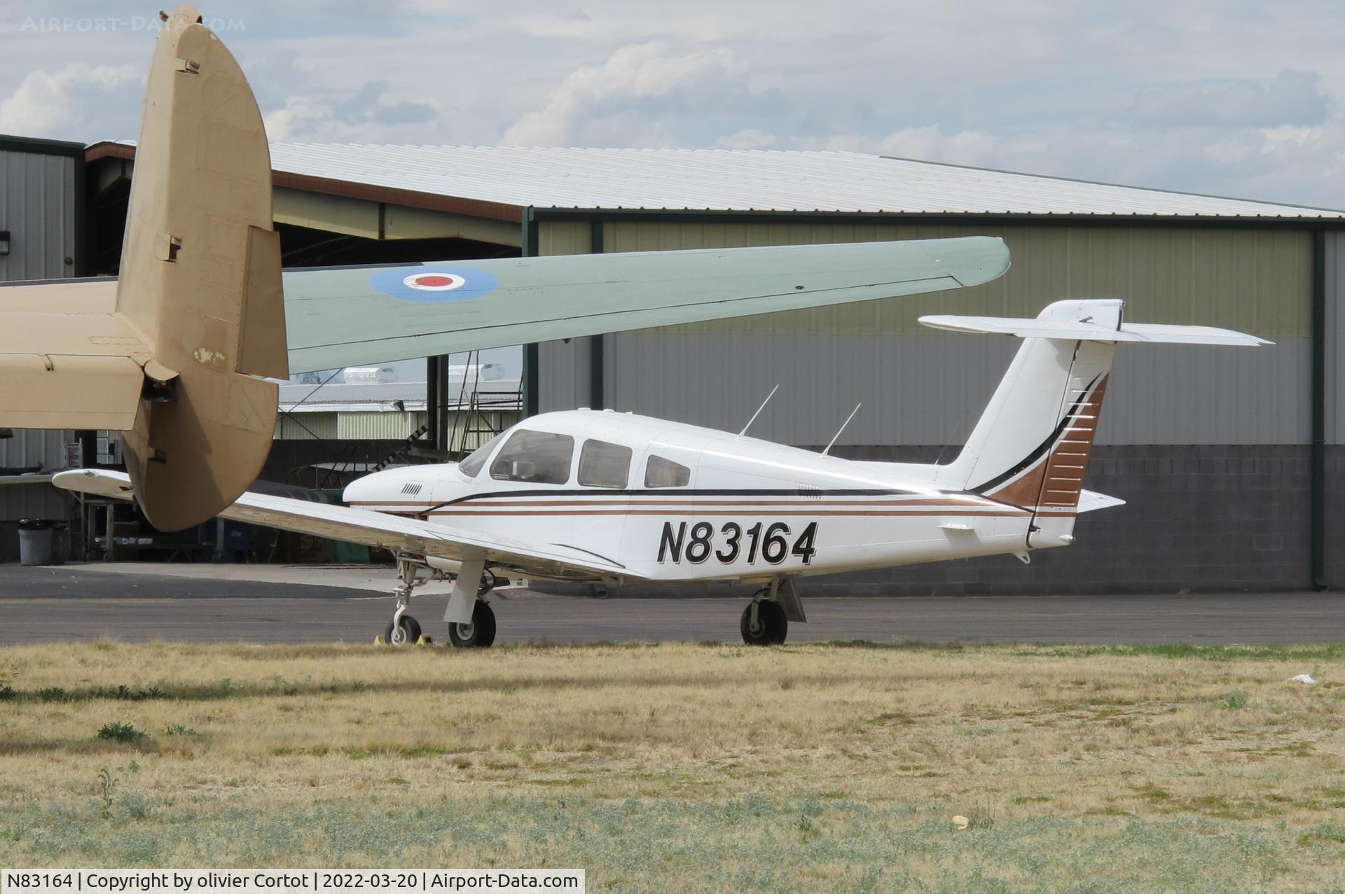 N83164, 1980 Piper PA-28RT-201T Arrow IV C/N 28R-8131051, Falcon field AZ