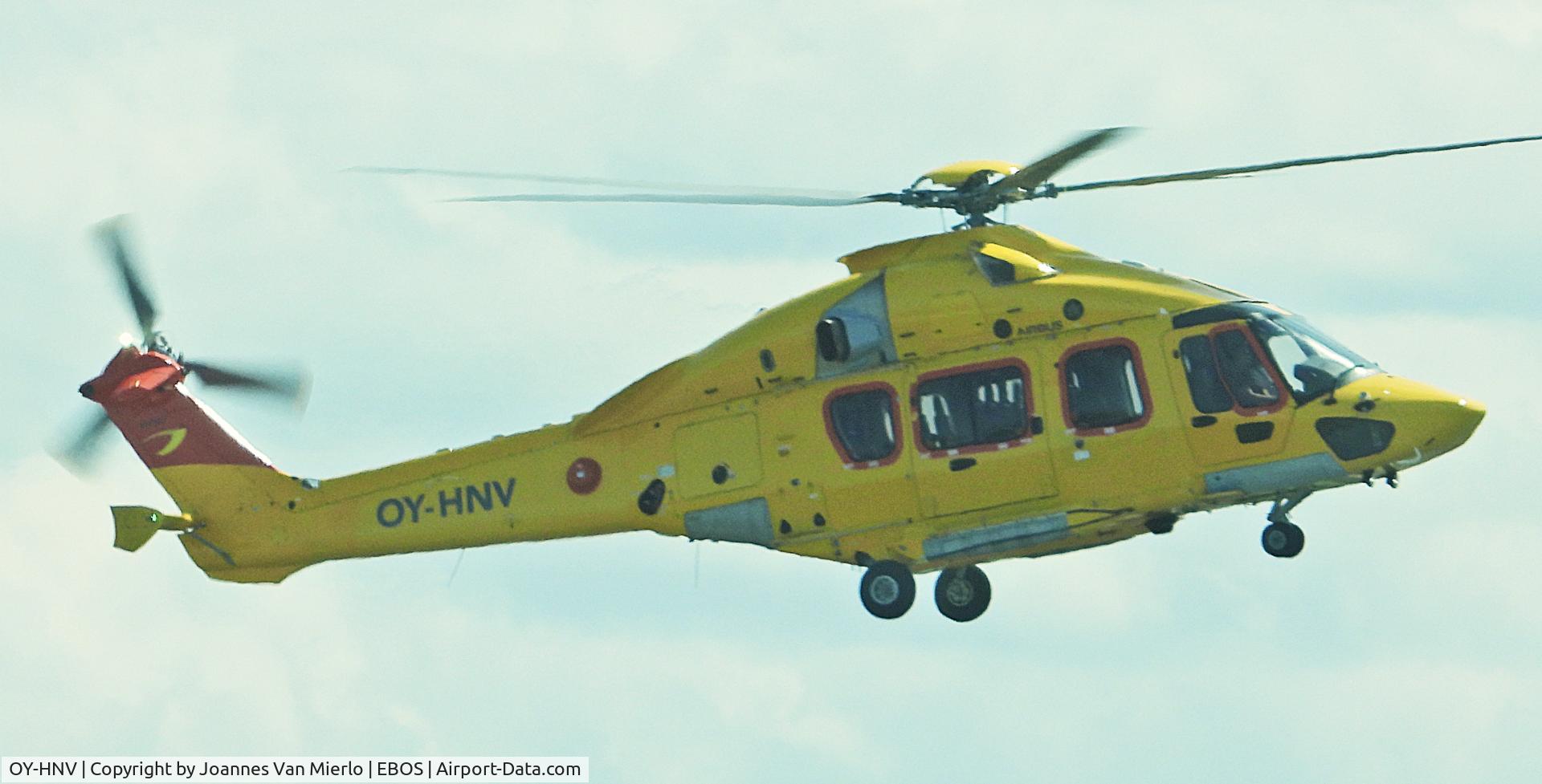 OY-HNV, 2017 Airbus H175 C/N 5017, ostend