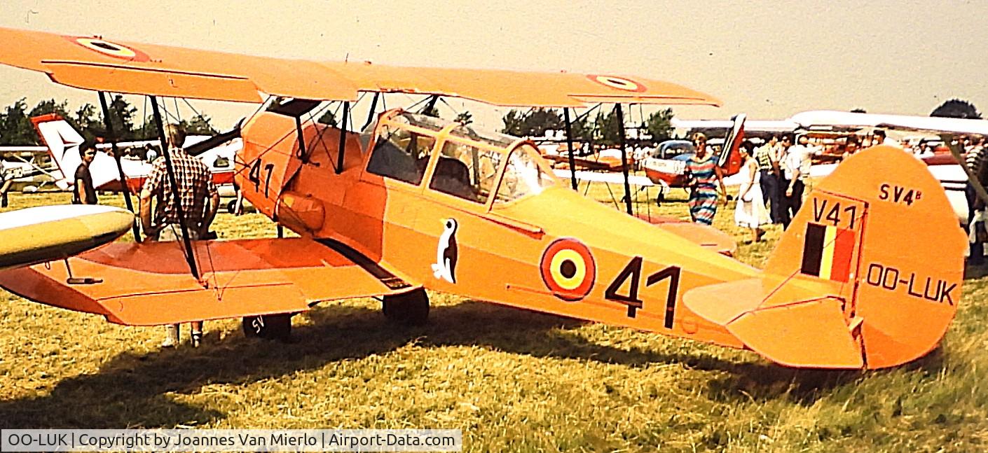 OO-LUK, Stampe-Vertongen SV-4B C/N 1183, ex-slide