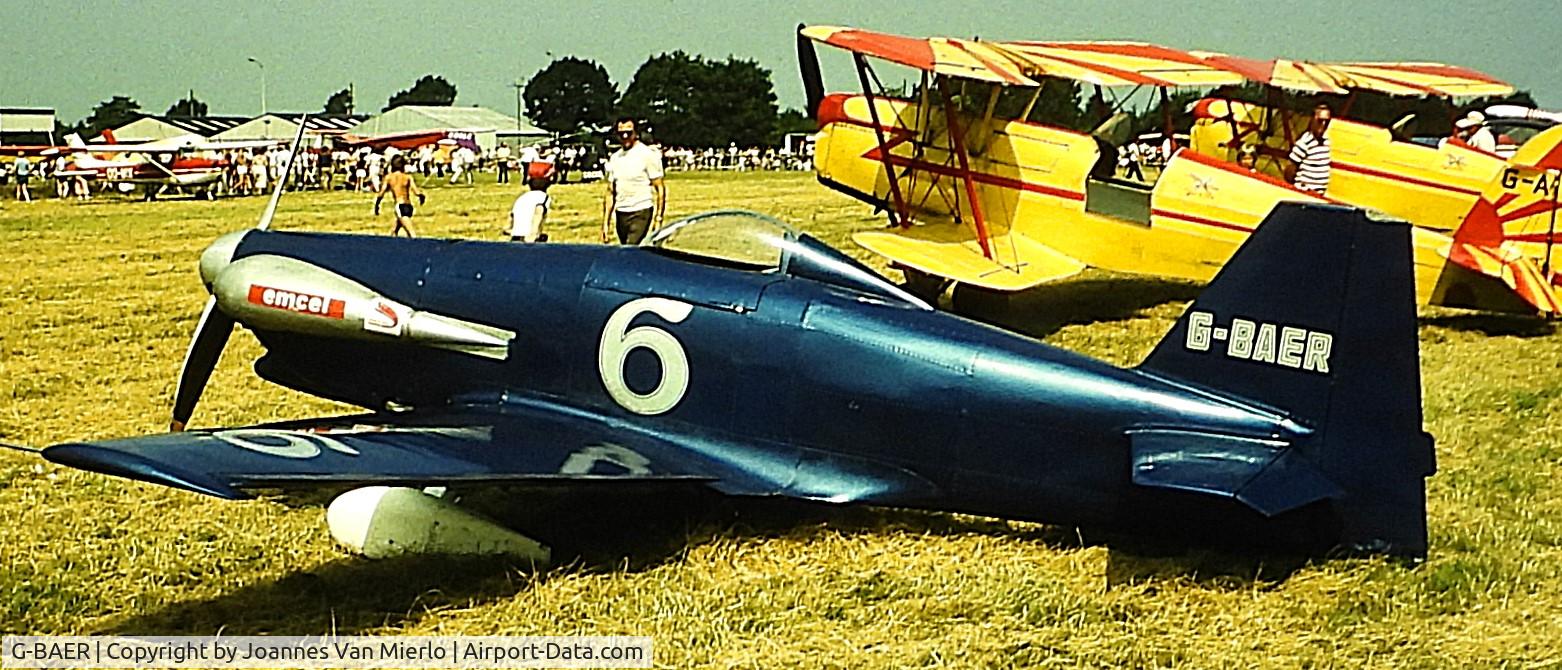 G-BAER, 1973 LeVier Cosmic Wind C/N PFA 1571, ex-slide
