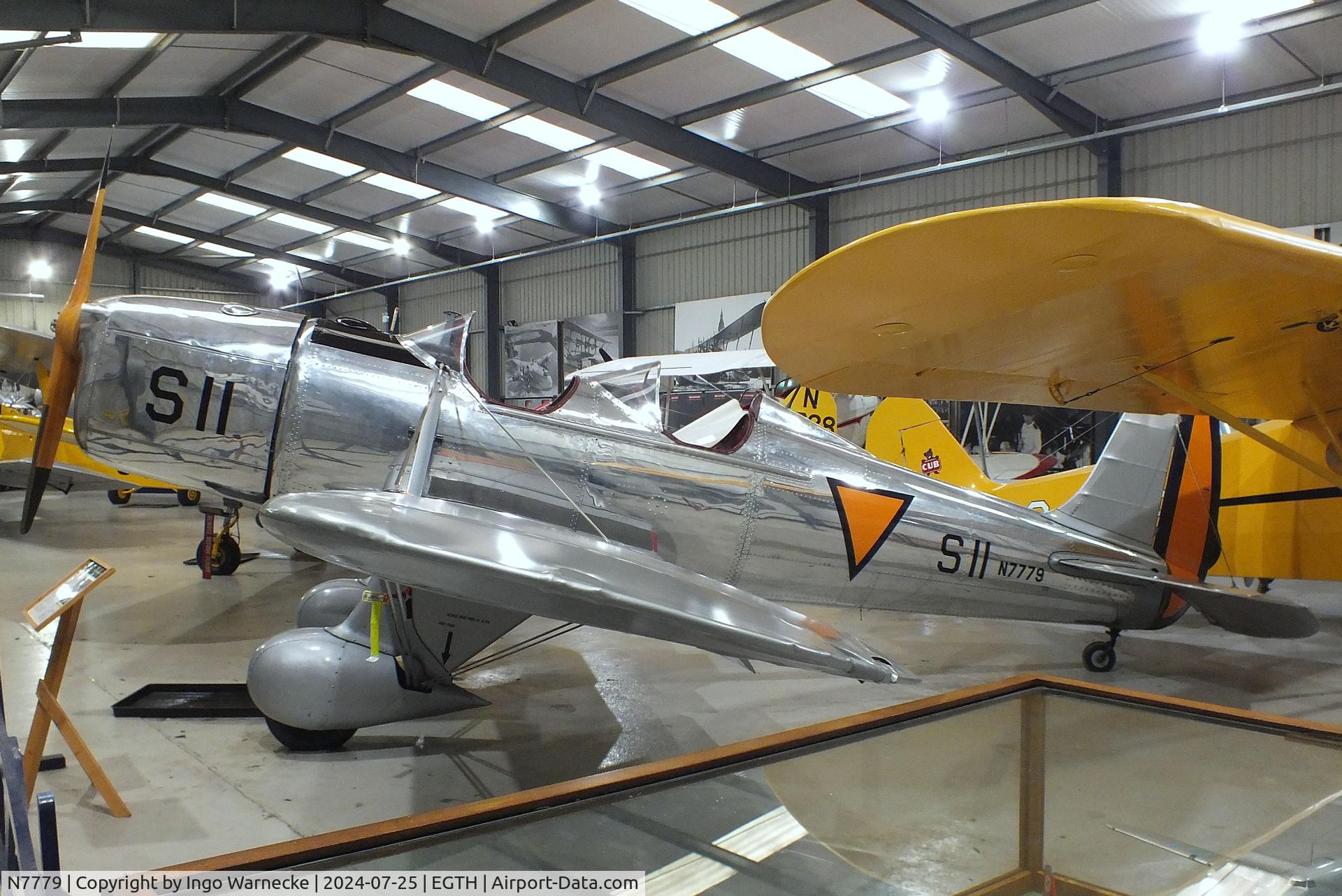 N7779, 1940 Ryan Aeronautical ST-A C/N 476, Ryan ST-A at the Shuttleworth Collection, Biggleswade